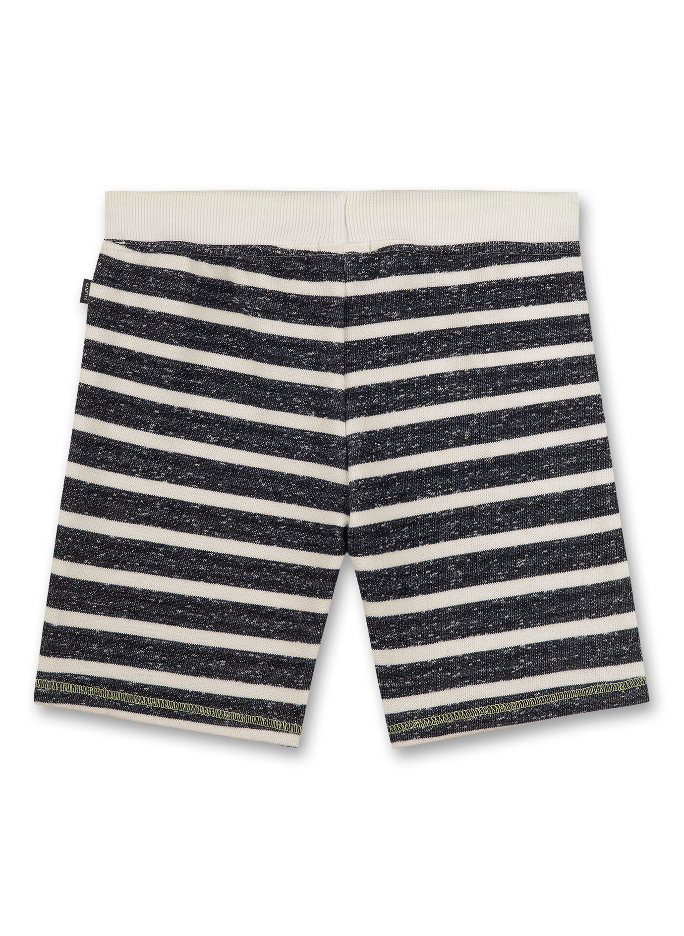 Jungen-Sweatshorts Dunkelgrau Ringel Skate