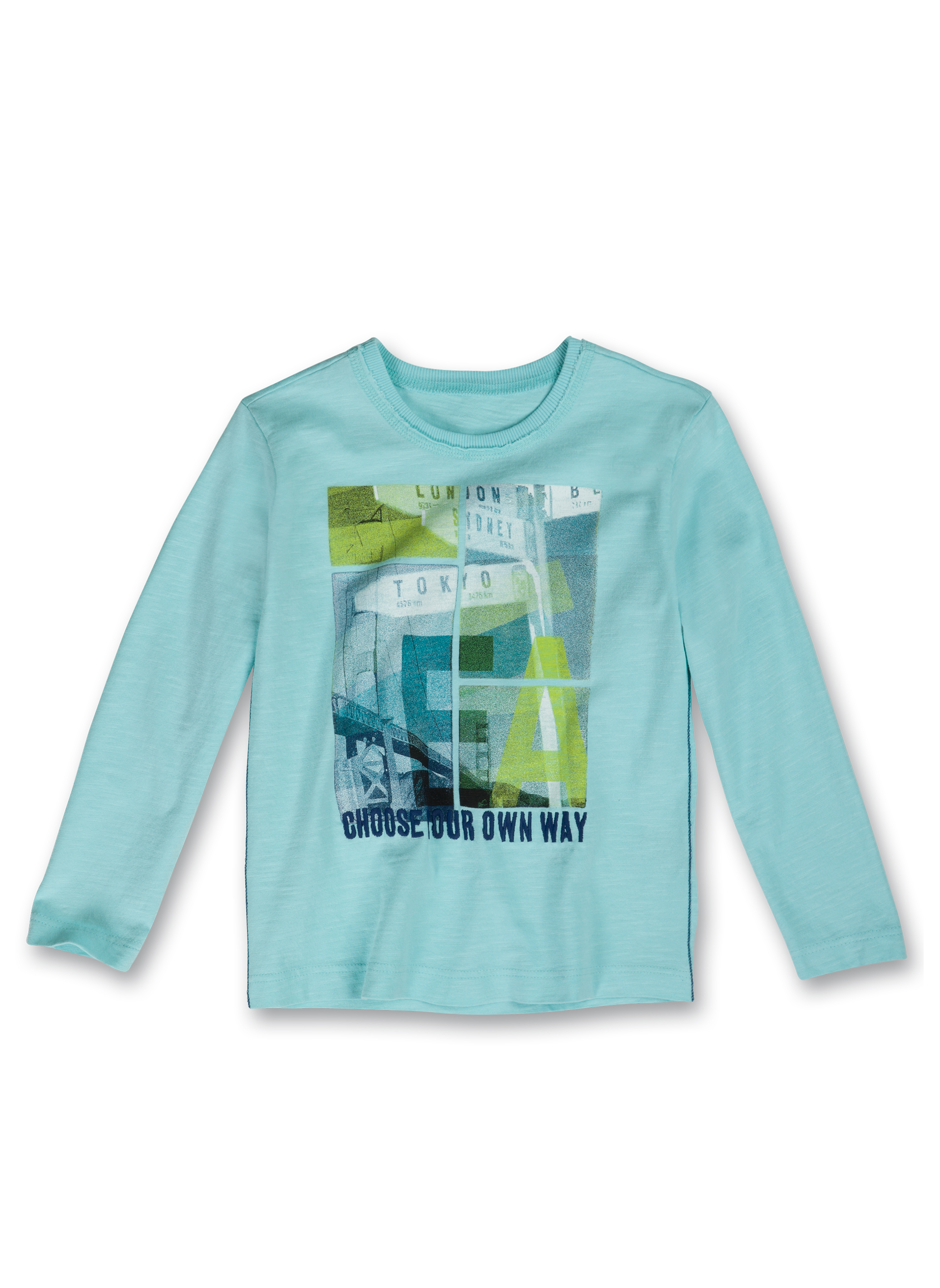 Jungen-Shirt langarm