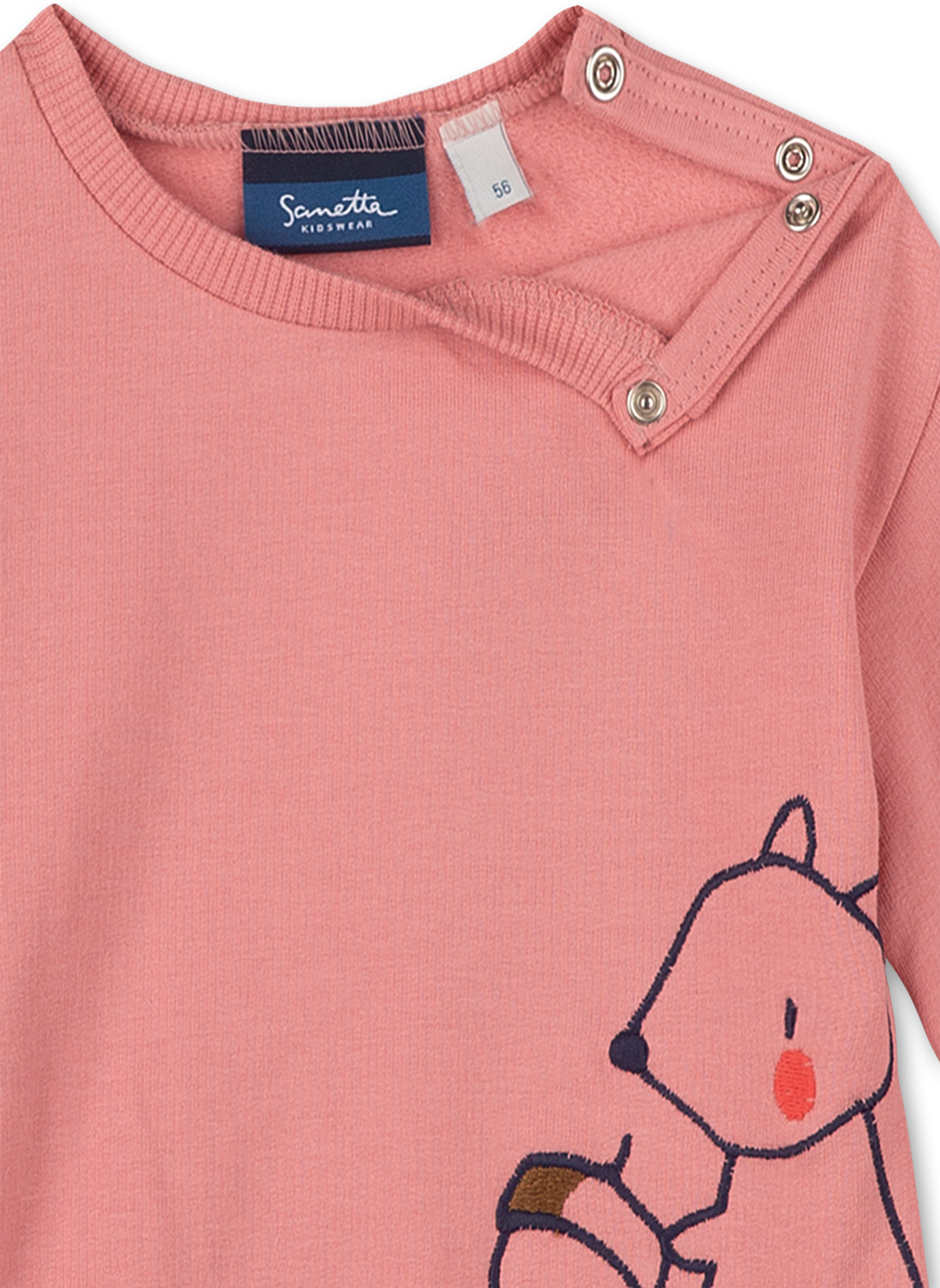 Mädchen-Sweatshirt Rosa Sweet Squirrel
