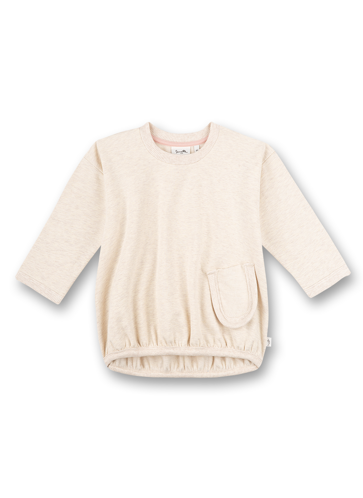 Mädchen-Sweatshirt Beige