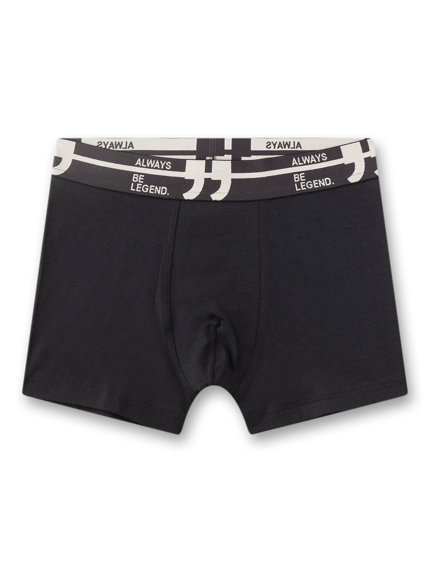 Unterhose, Boxer, Dunkelgrau, Elastischer Bund, Baumwolle