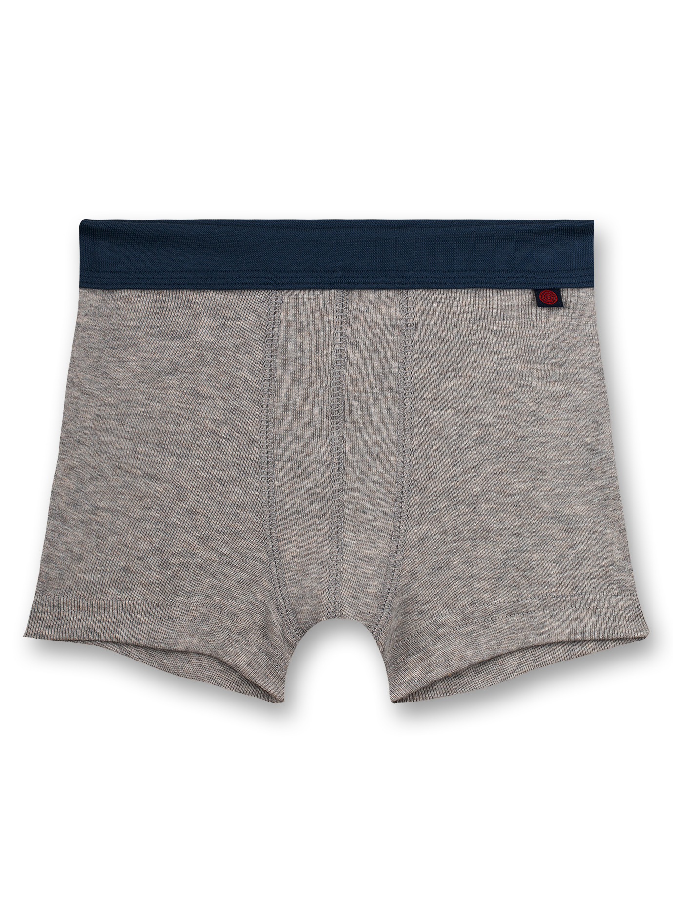 Jungen-Hipshorts (Doppelpack) Blau und Graumelange Police
