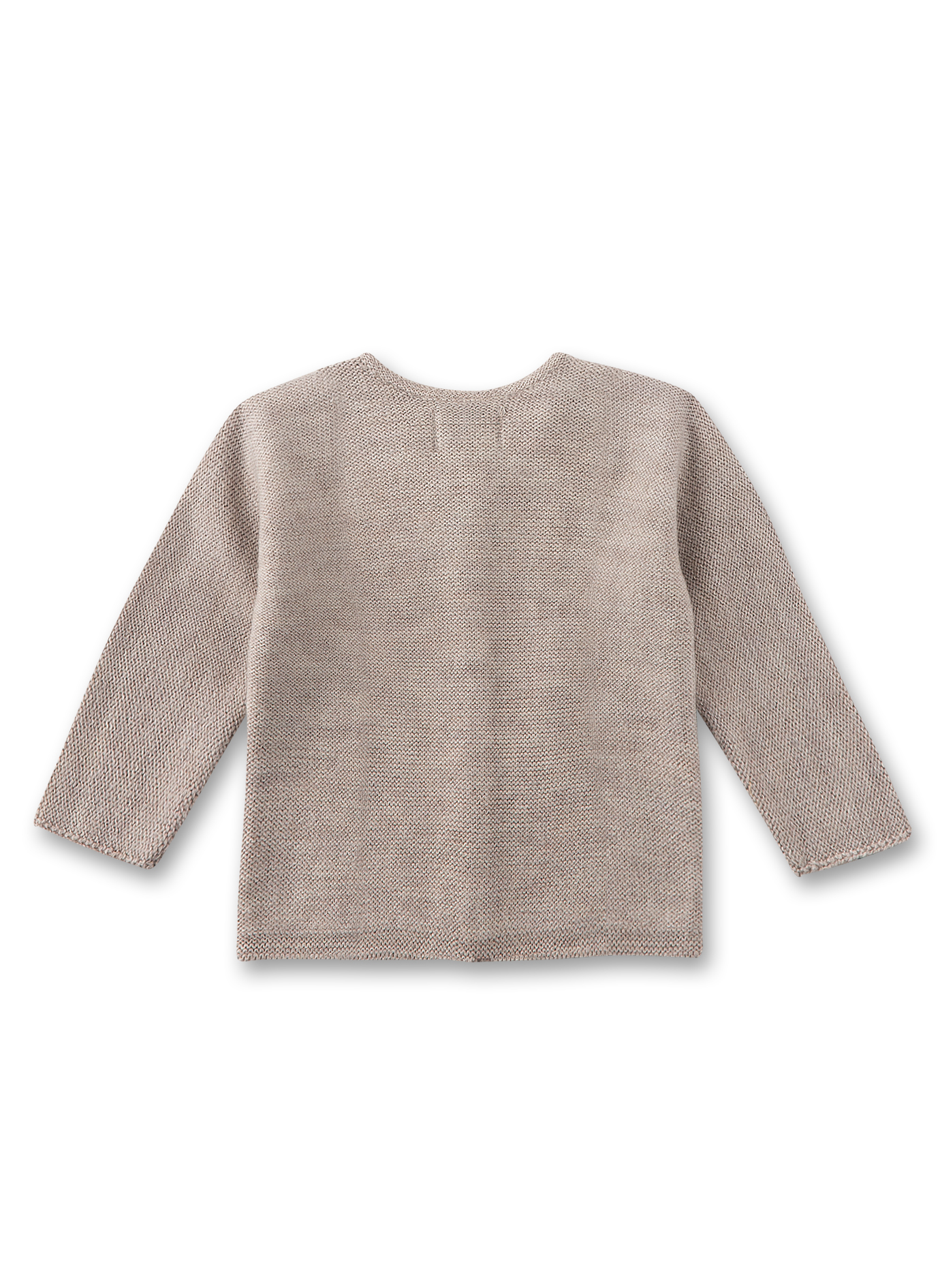 Baby-Strickpullover Beige aus Wolle