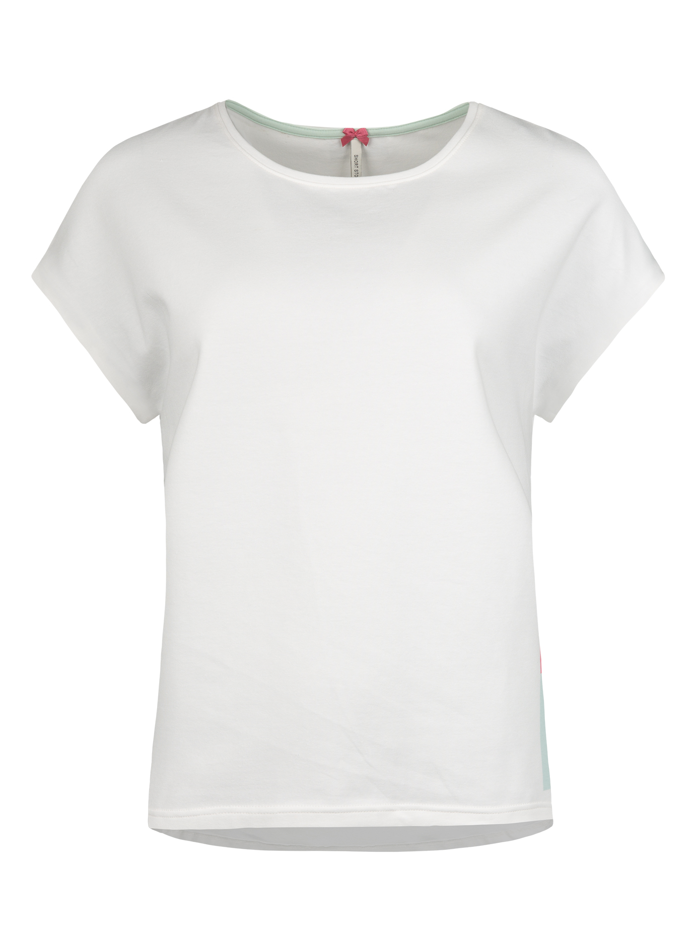 Damen T-Shirt Off-White