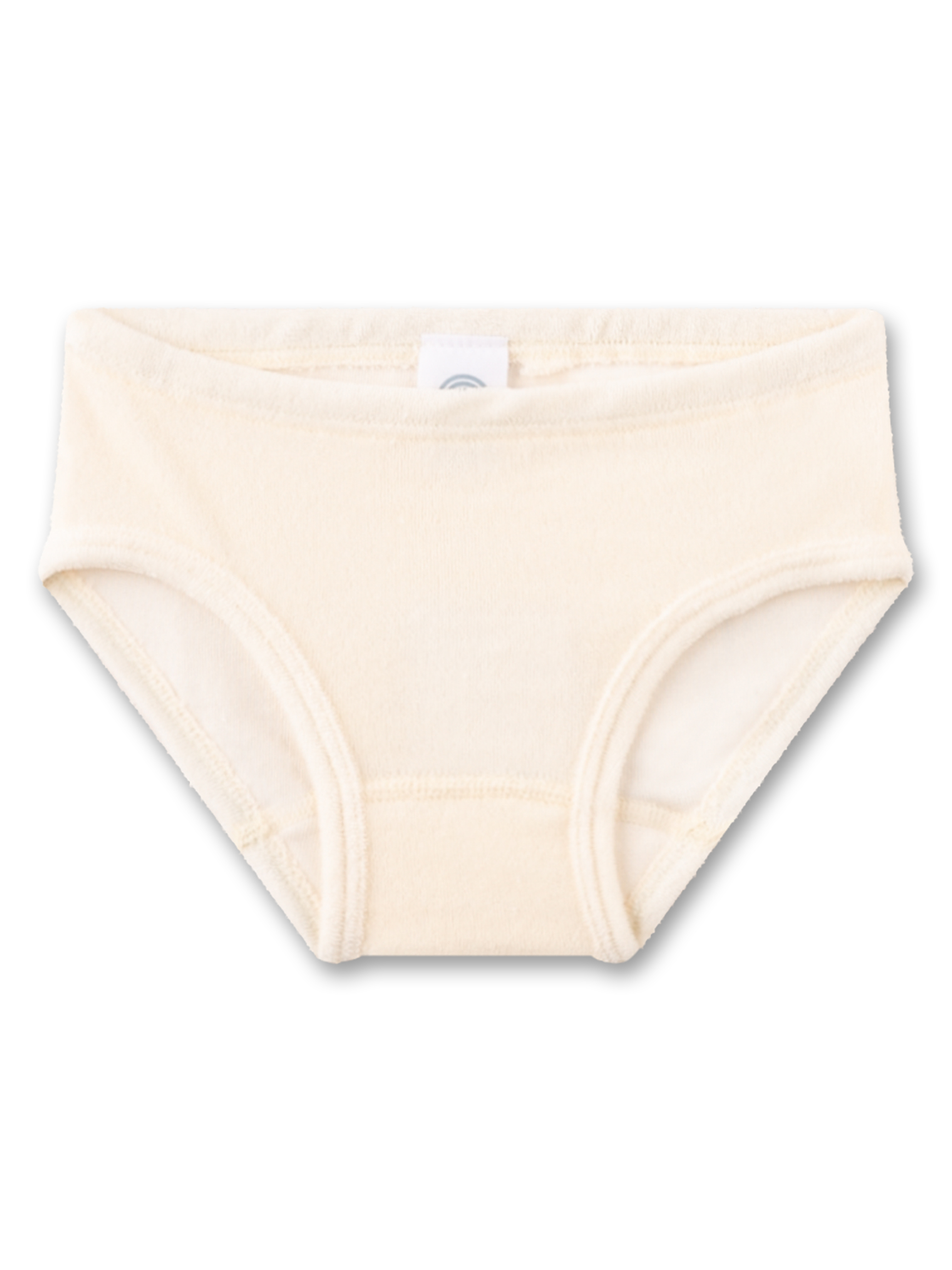 Mädchen-Hüftslip beige aus Frottee 