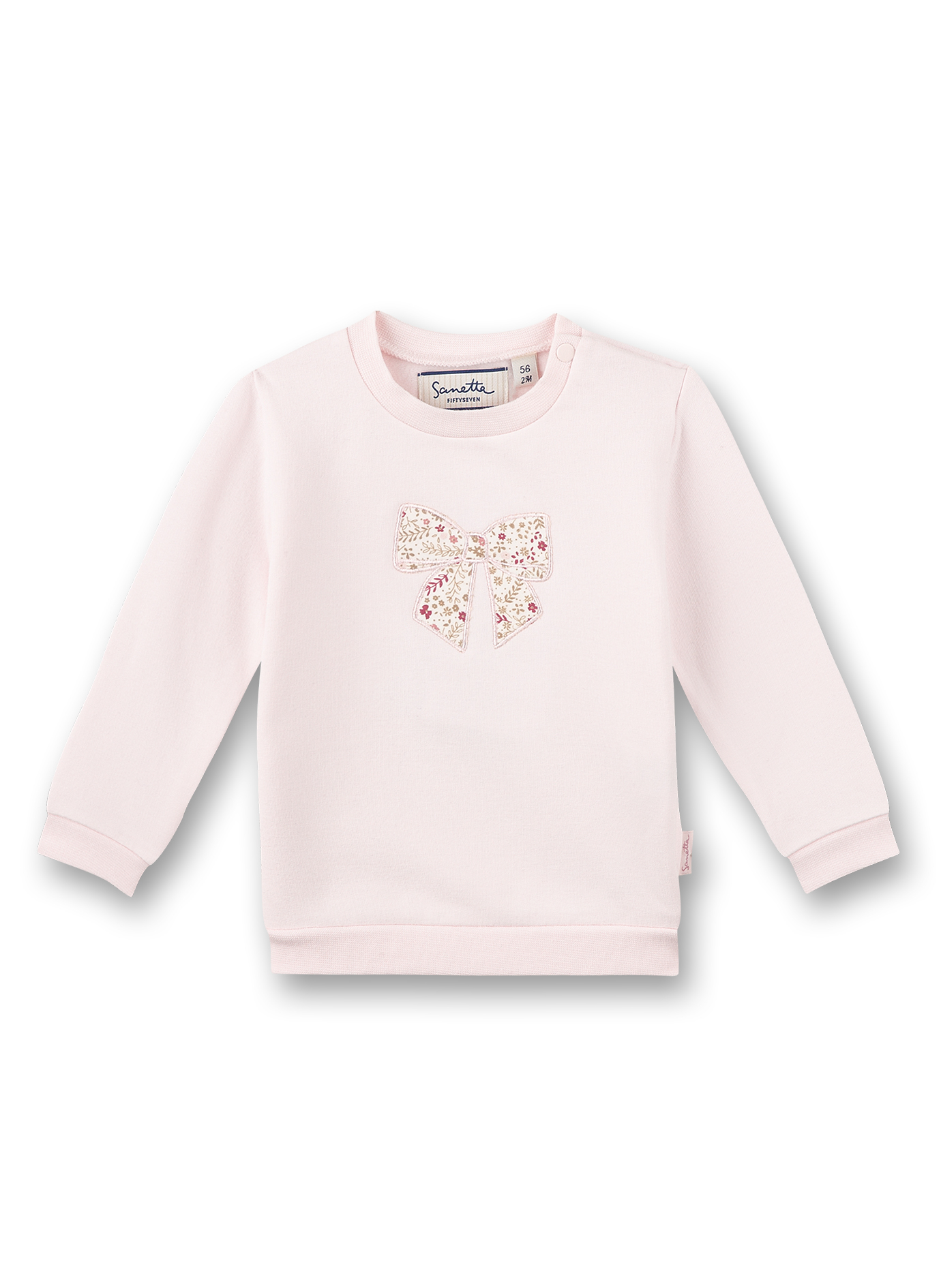 Mädchen-Sweatshirt Rosa Lovely Teddy