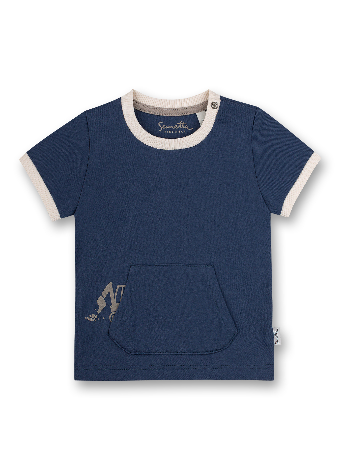 Jungen T-Shirt Blau Little Builder