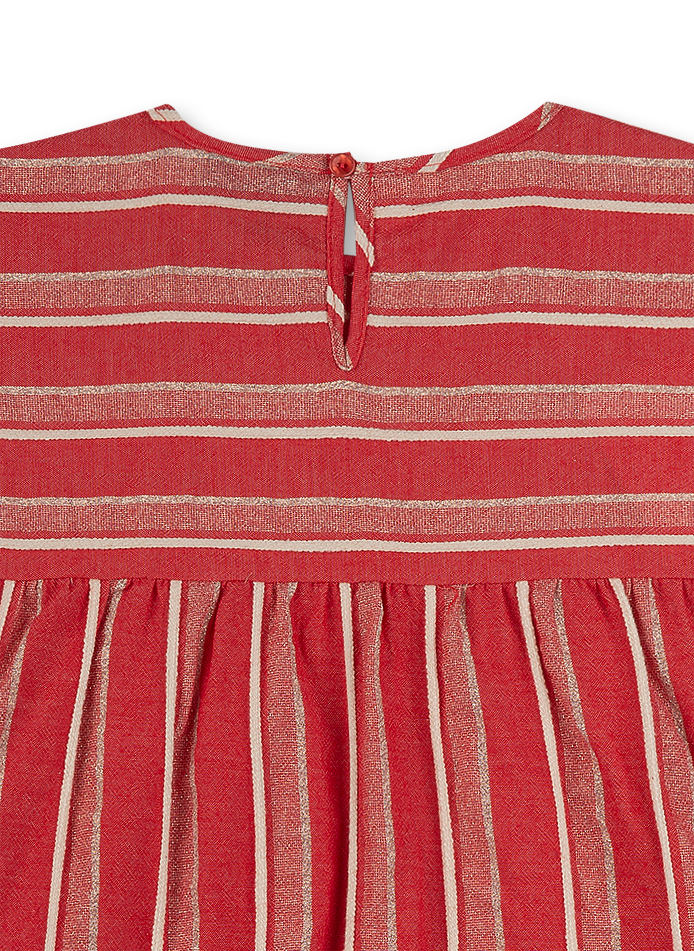 Mädchen-Kleid Rot Pepperoni