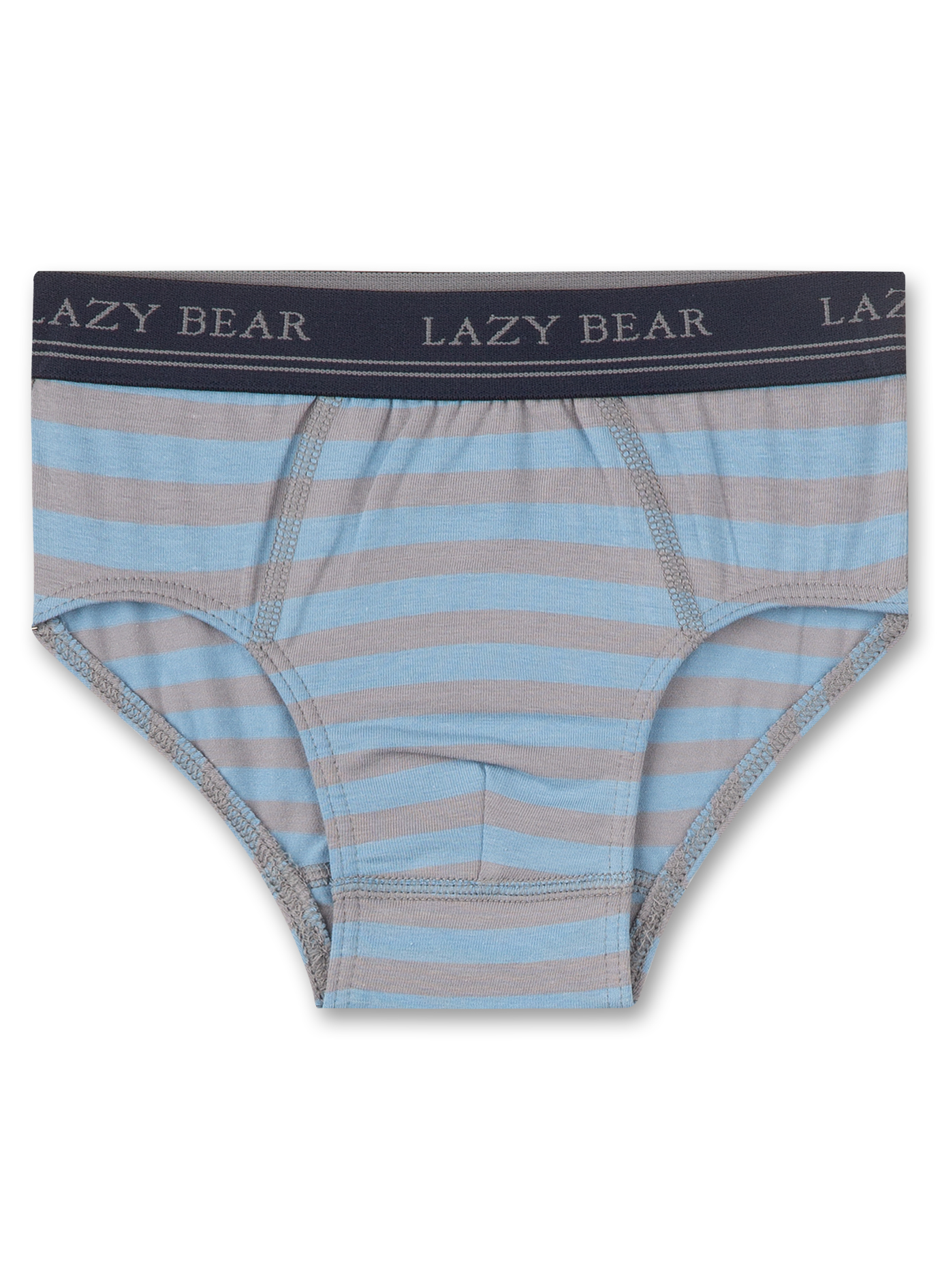 Jungen-Slip Blau Ringel