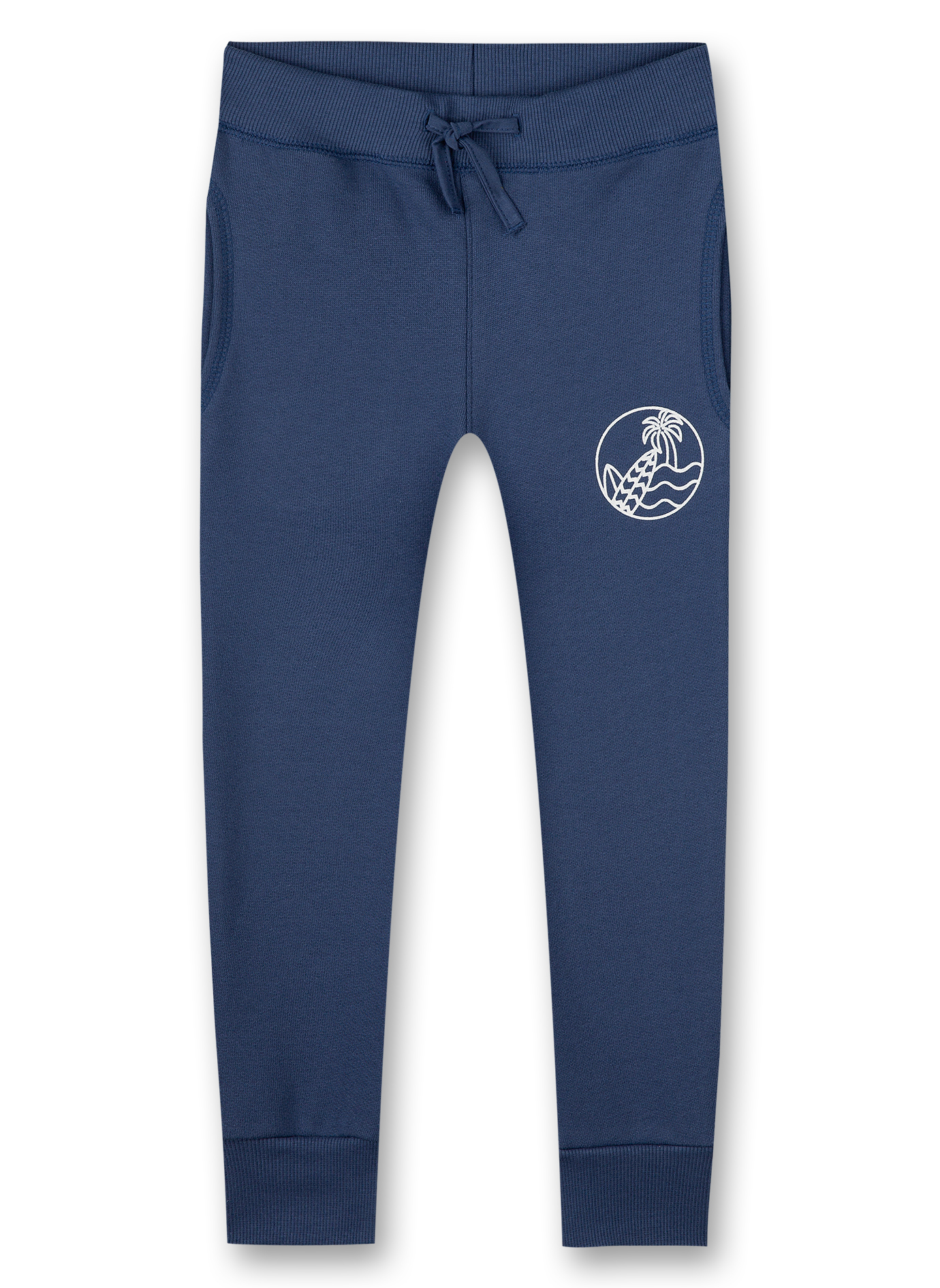 Jungen-Sweathose Dunkelblau Surf Trip