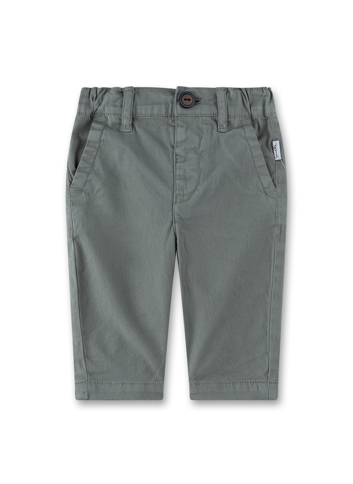 Hose, Chino, Kurz, Knöpfe, Gürtel