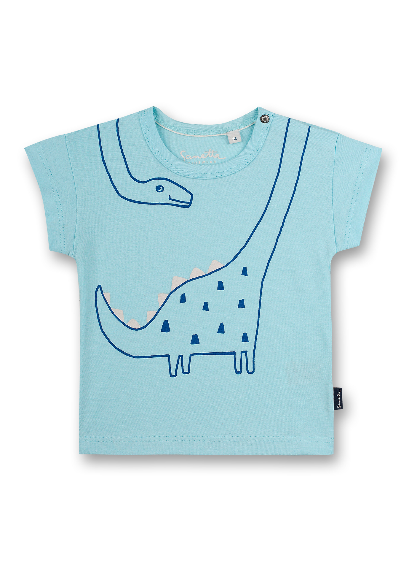 Jungen T-Shirt Hellblau Dino