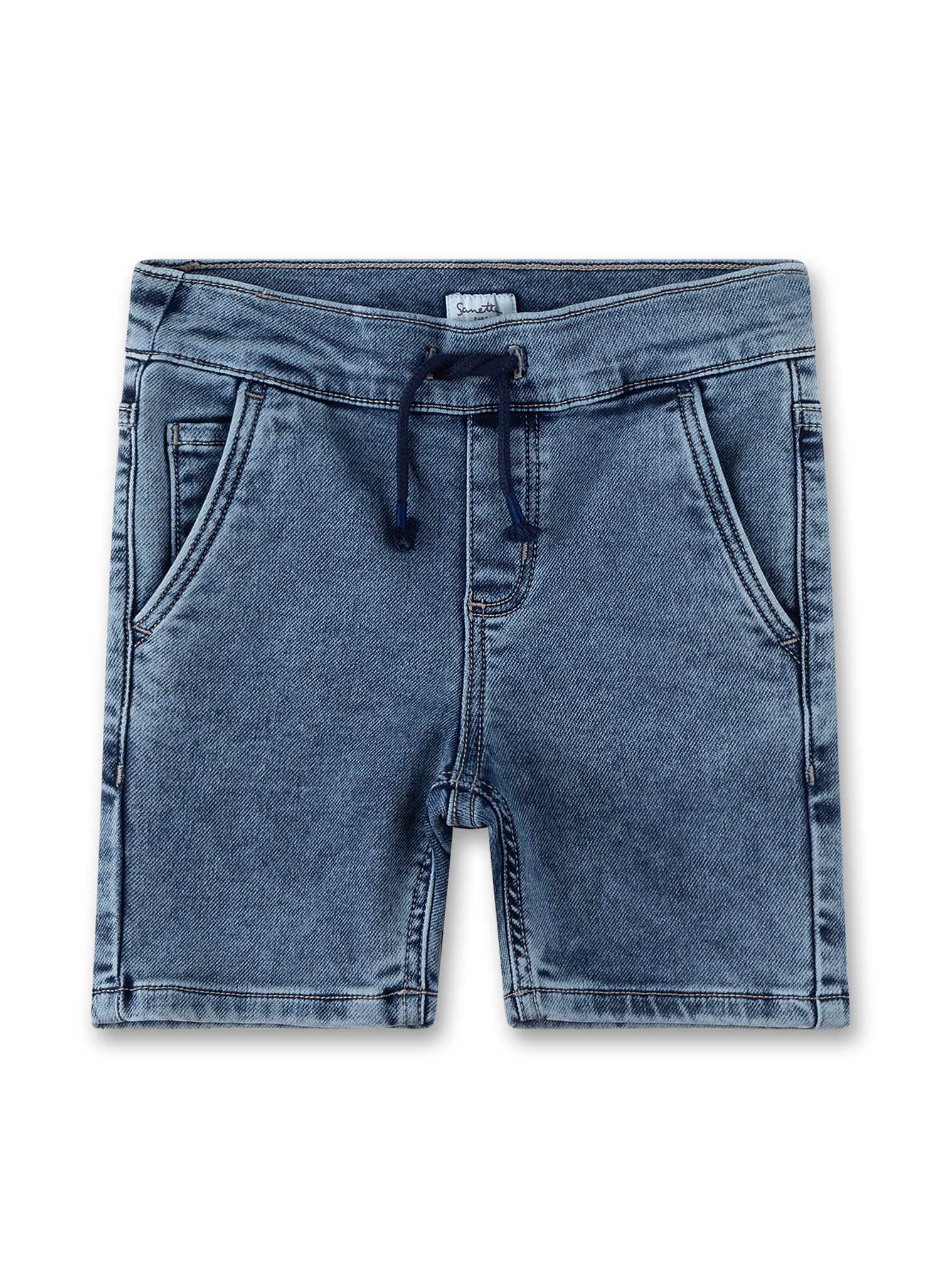Jungen Denim-Shorts Blau