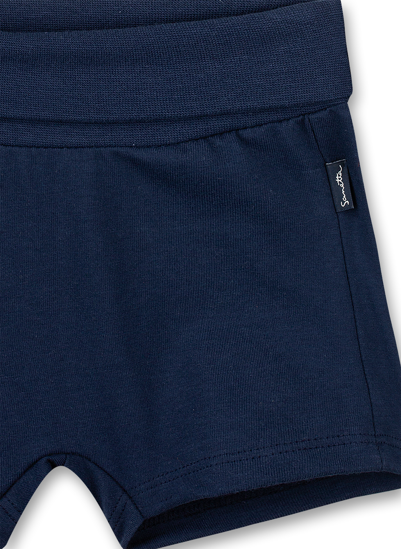 Jungen-Sweatshorts Dunkelblau Lucky Winners