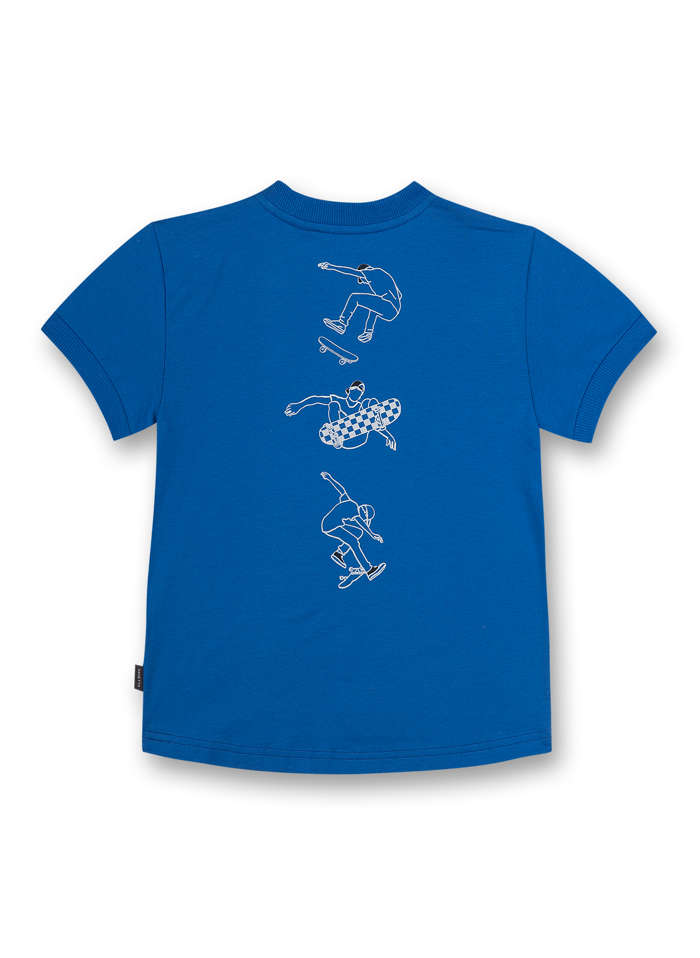 Jungen T-Shirt Blau Skate