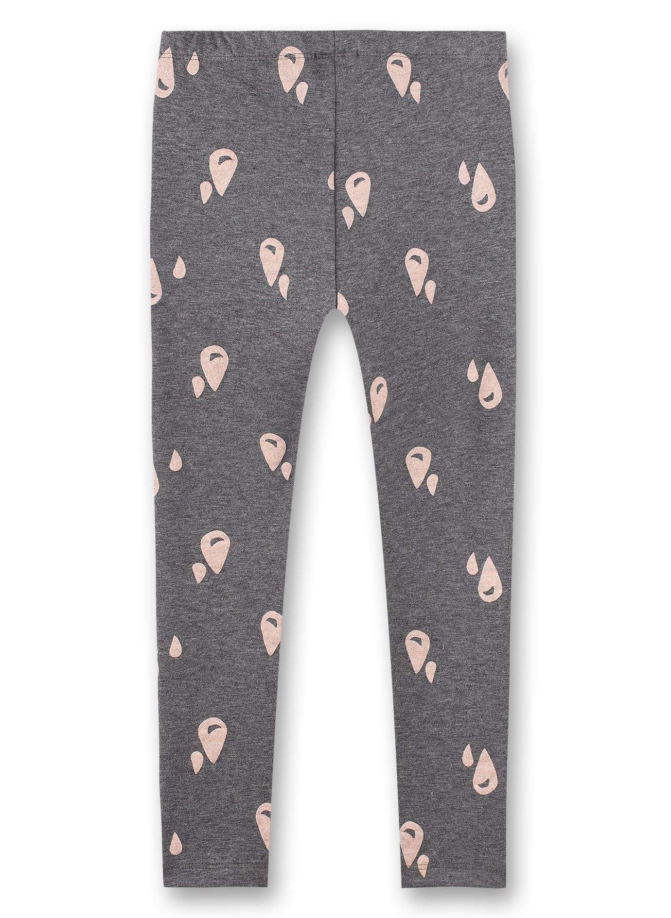 Mädchen-Leggings Dunkelgraumelange