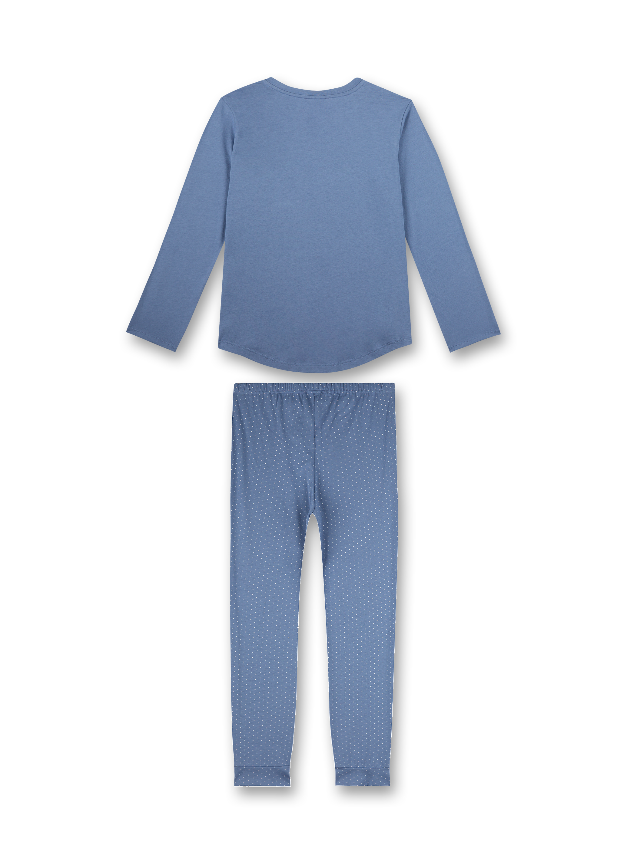 Mädchen-Schlafanzug Blau