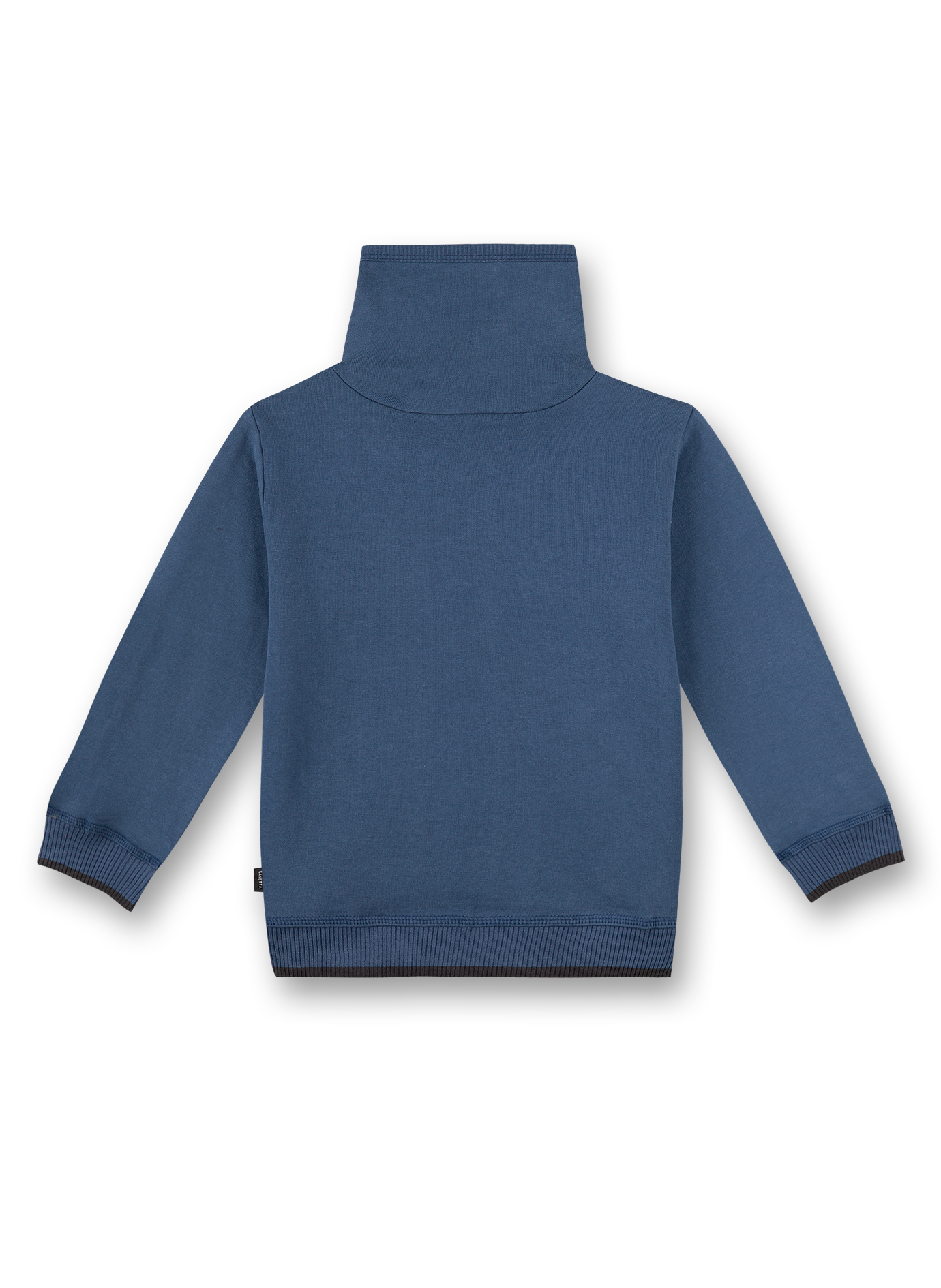 Jungen-Sweatshirt Blau Motocross