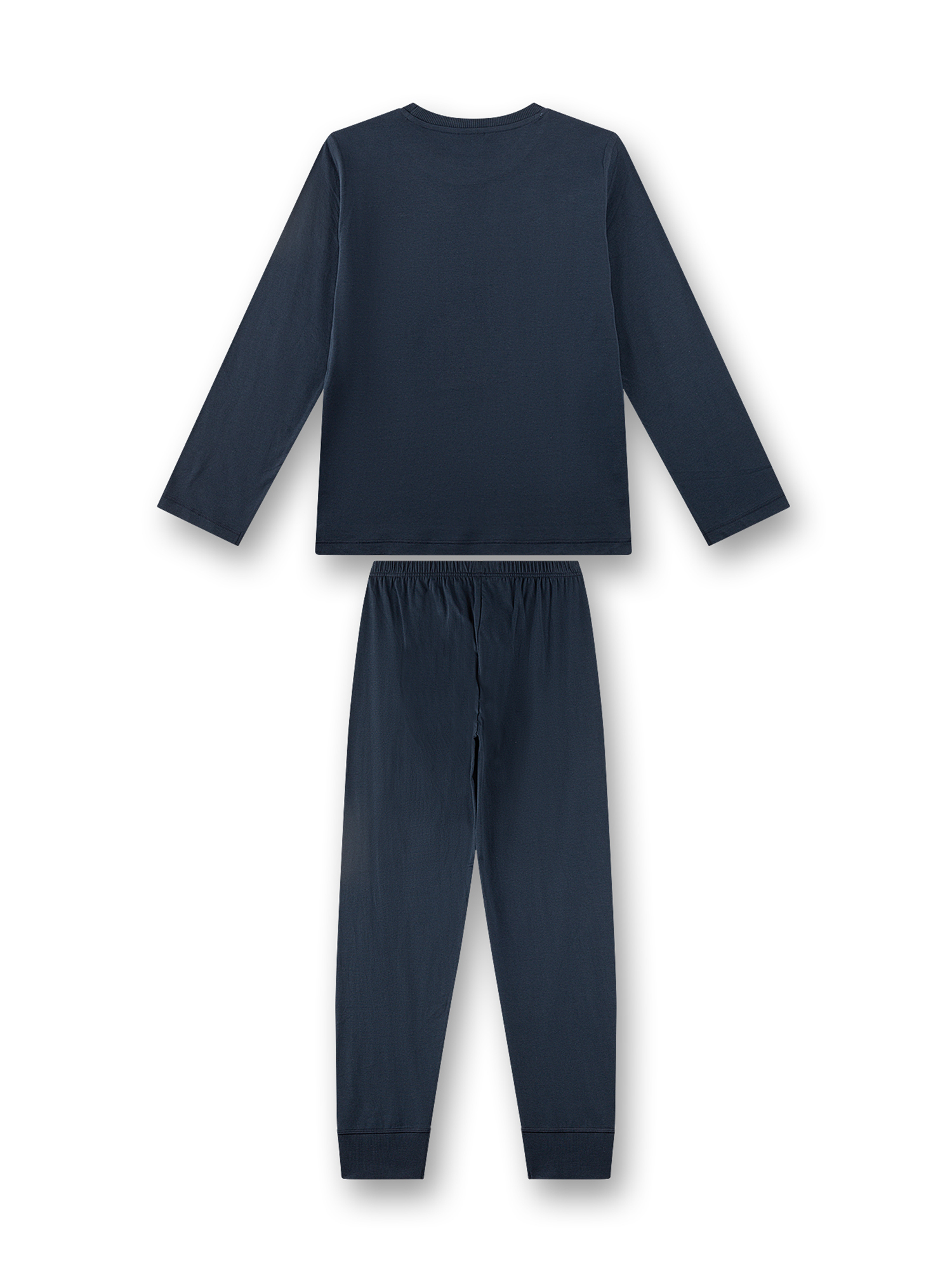 Hemd, Langelee, Top, Hose, Dunkelblau