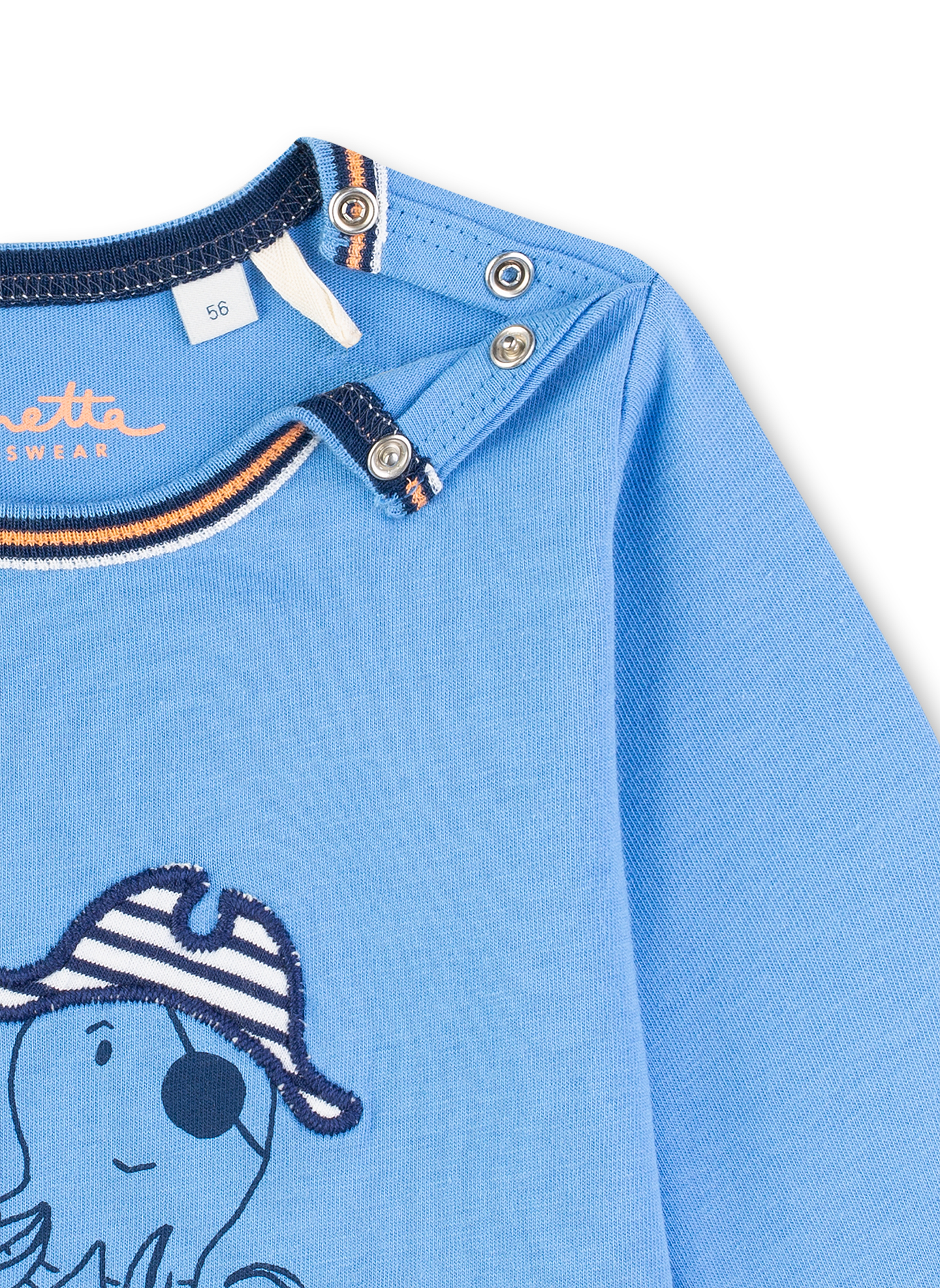 Jungen-Shirt Blau Submarine