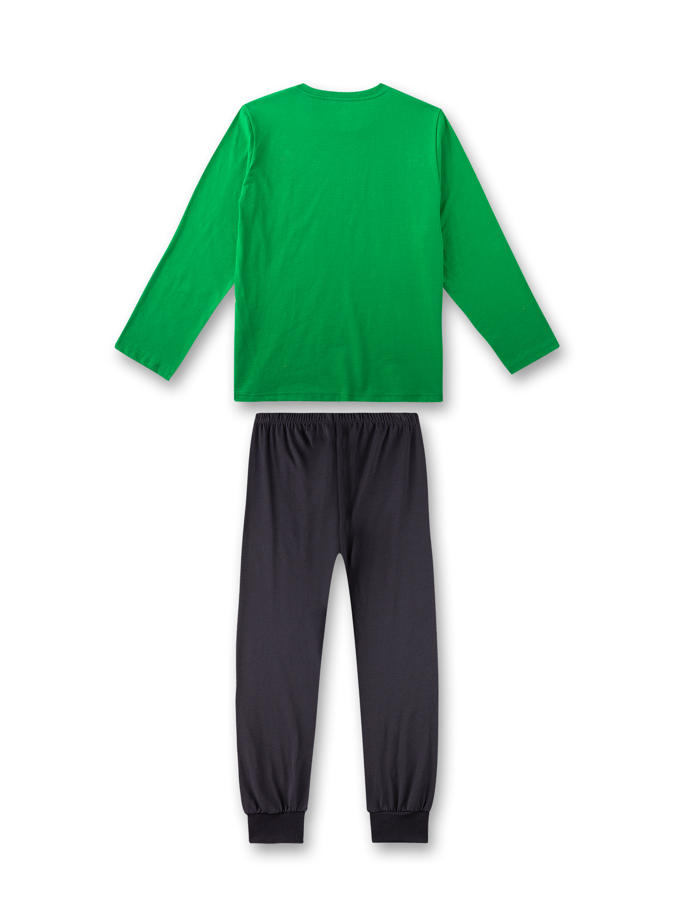 Jungen-Schlafanzug Grün