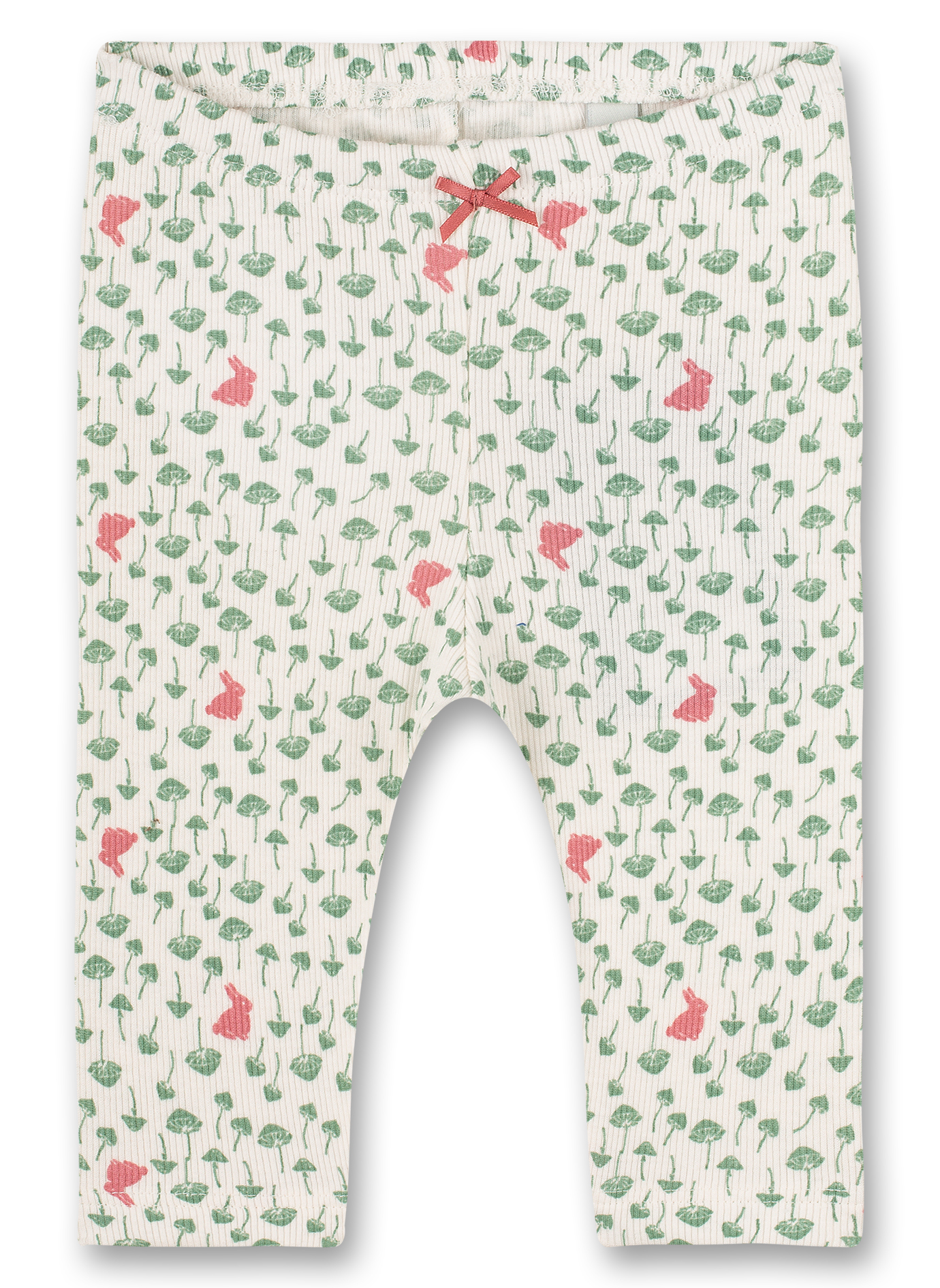 Mädchen-Leggings Beige Mushrooms