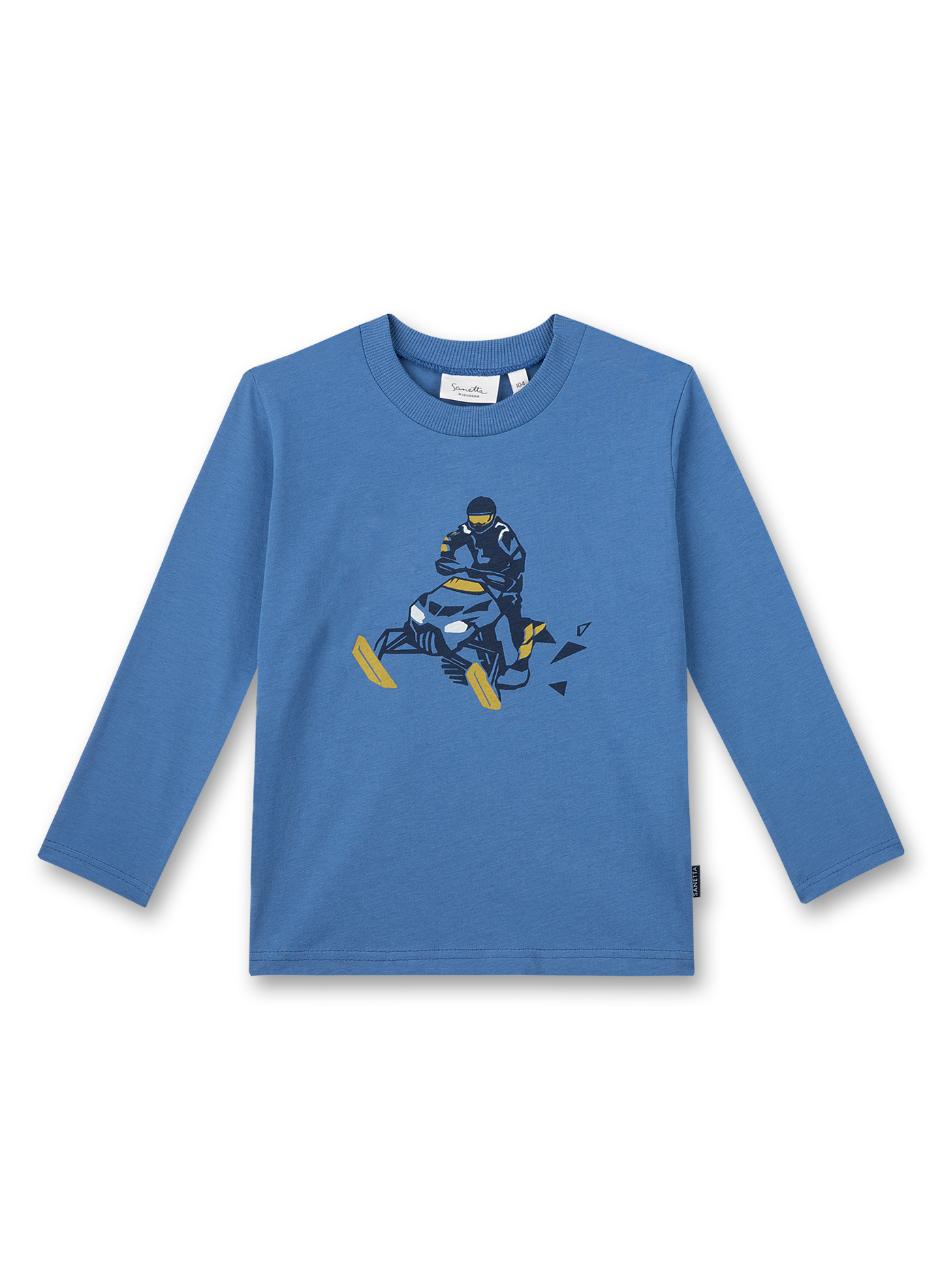 Jungen-Shirt langarm Blau