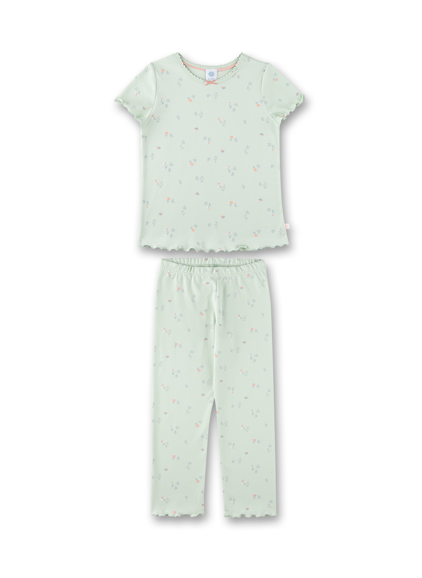 Pijama, Lounge Set, MINZ, Kurzarm, Blumenmuster