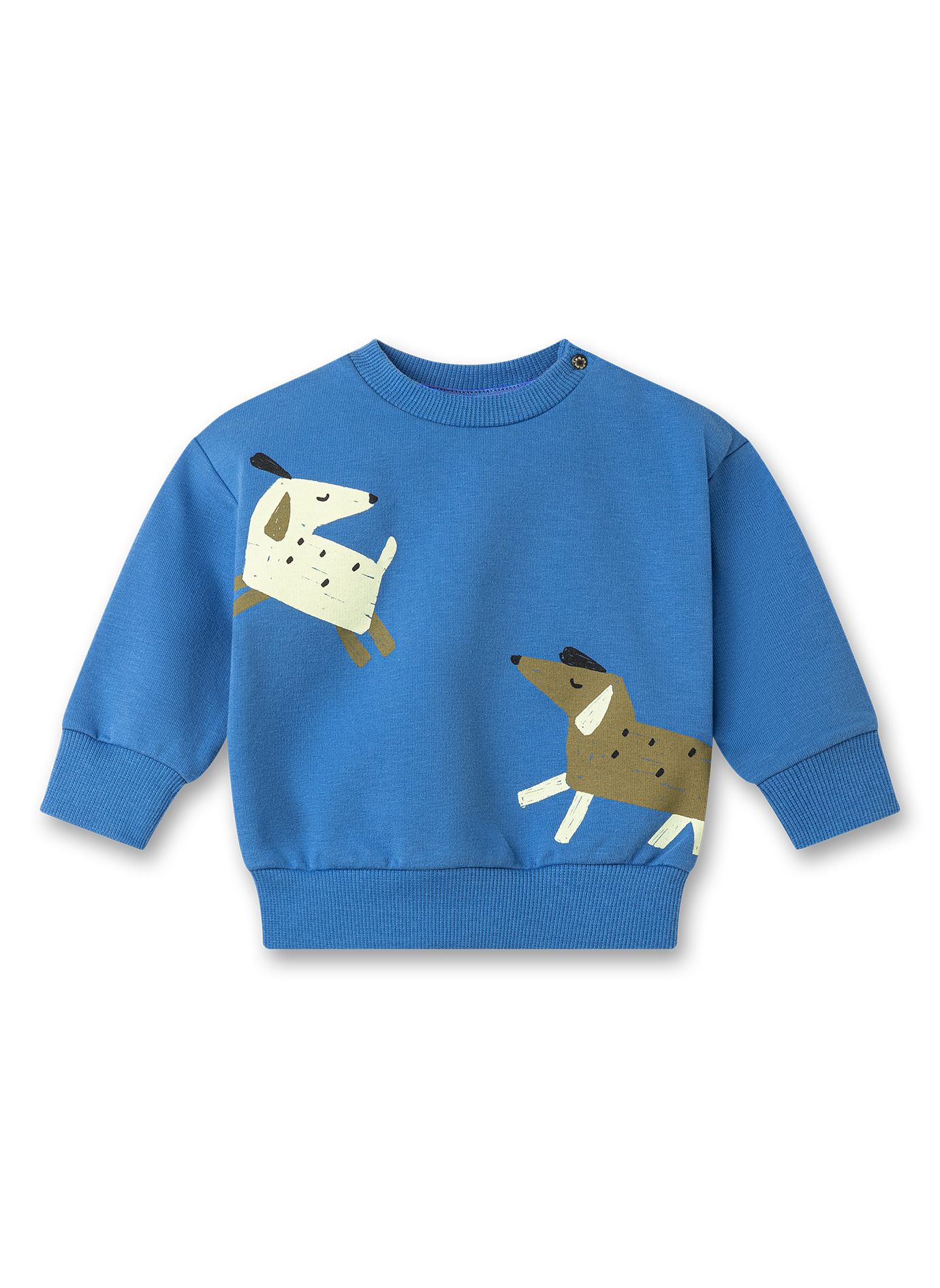 Unisex-Sweatshirt Blau