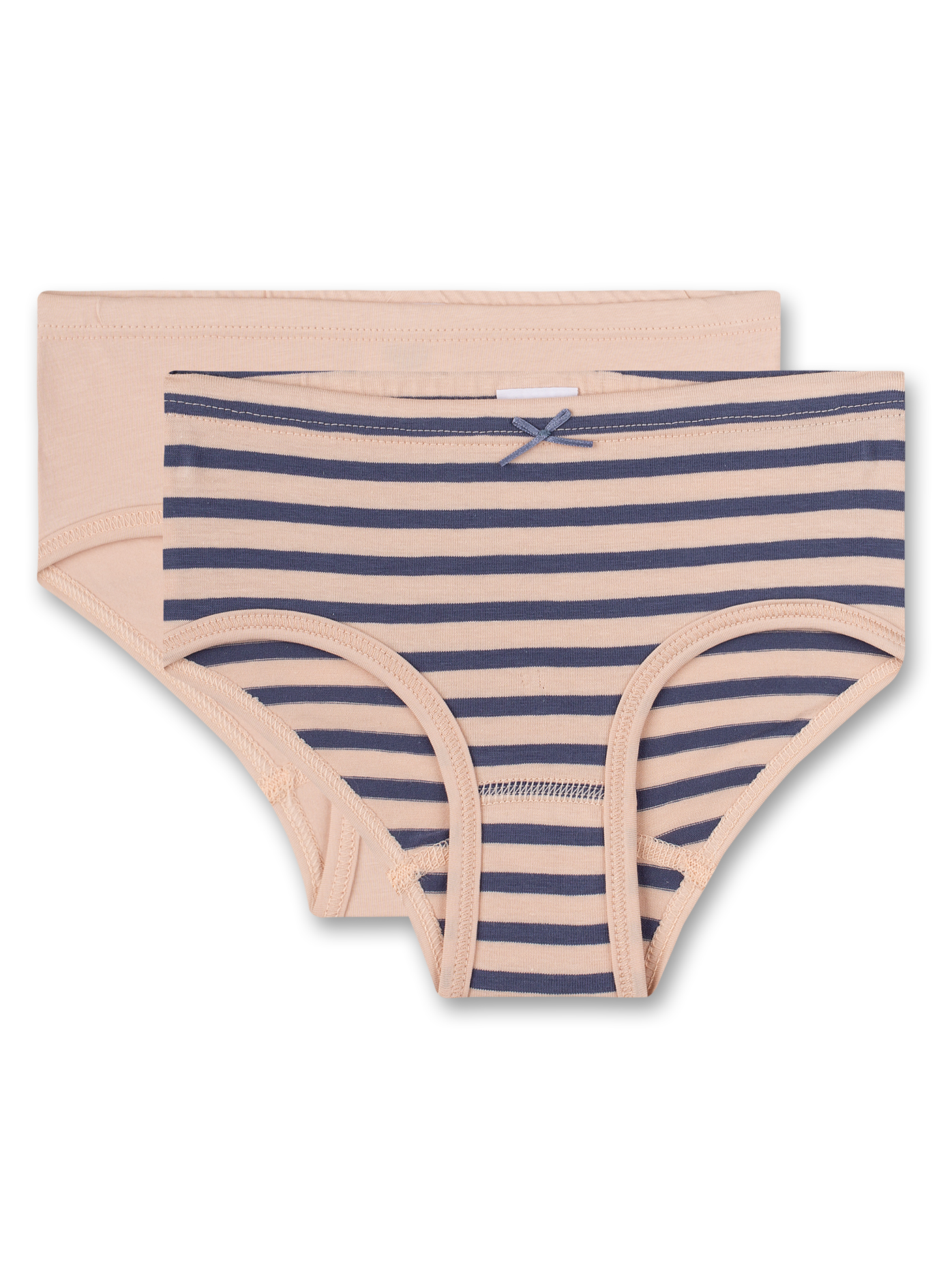 Mädchen-Hüftslip (Doppelpack) Rosa Smileys