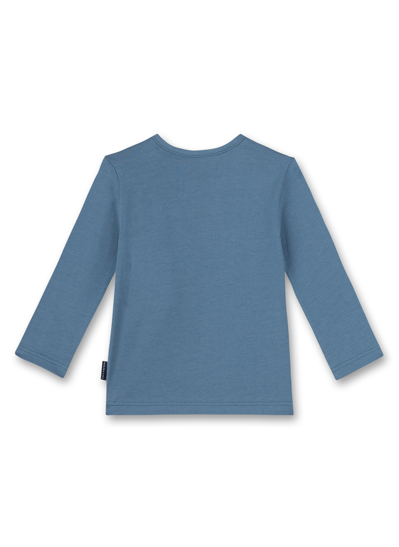 Jungen-Shirt langarm Blau Clever Fox