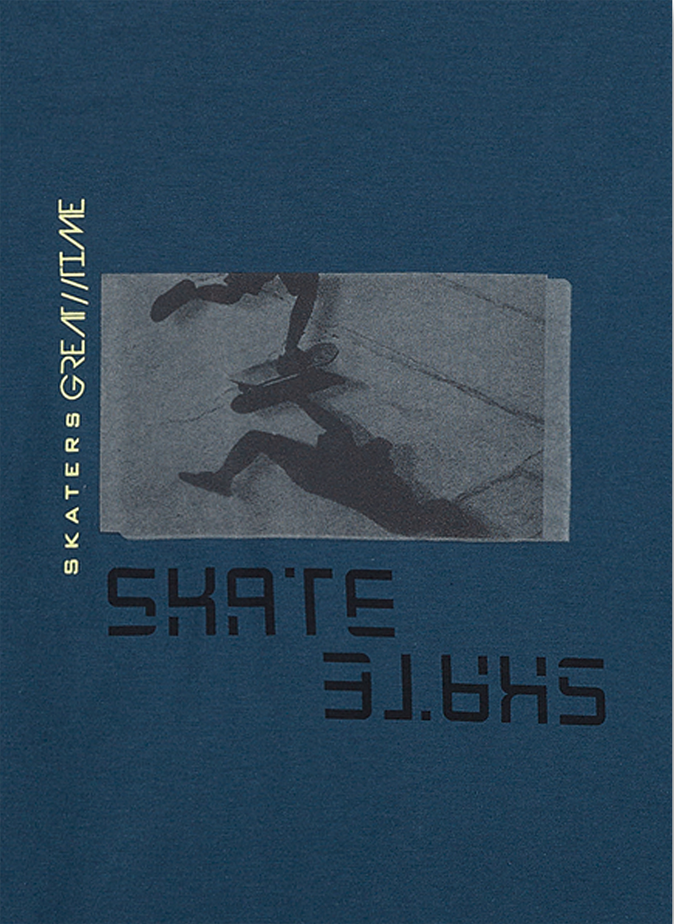 Jungen-Schlafanzug kurz Blau Skate