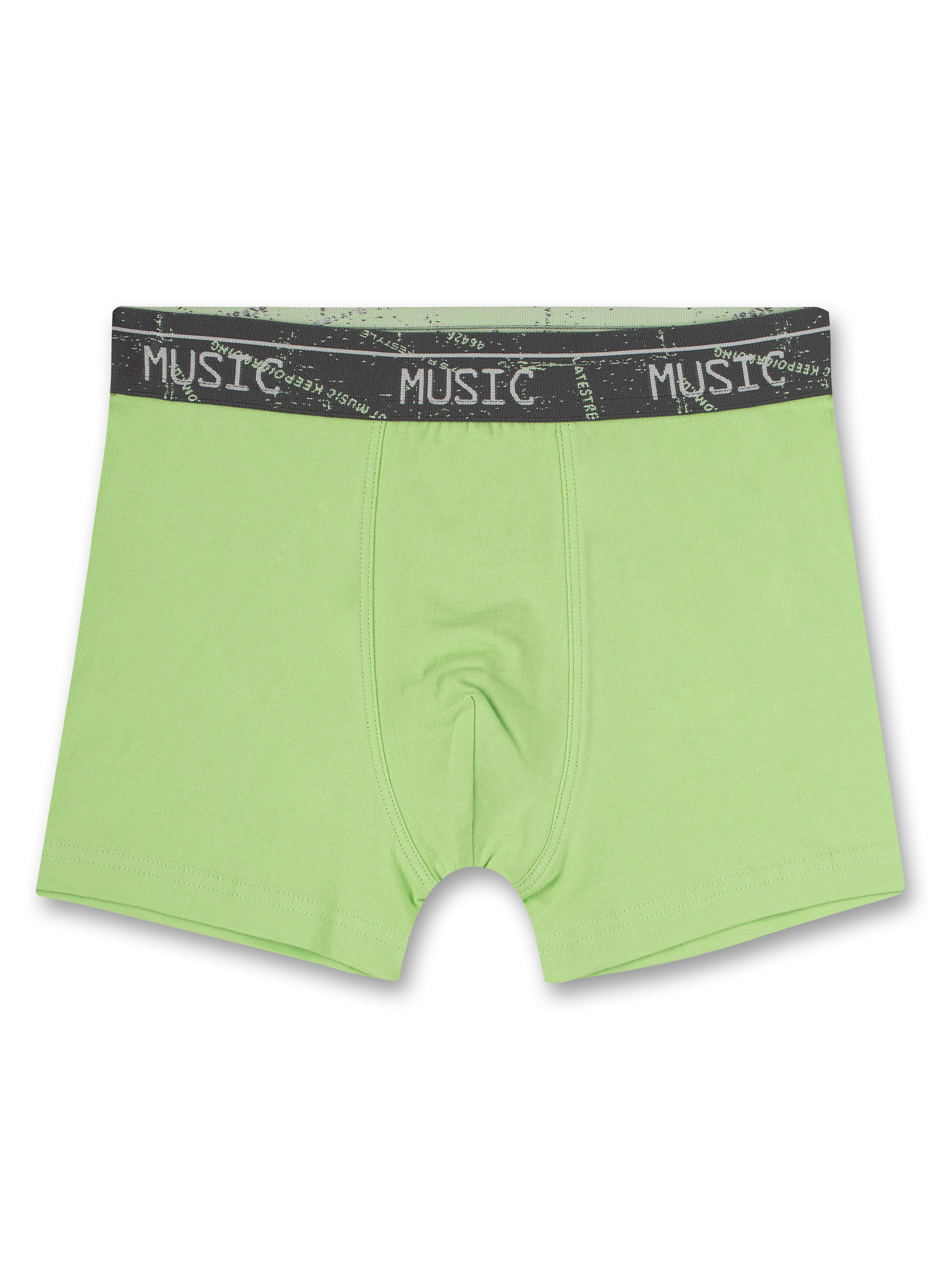 Jungen-Hipshorts (Dreierpack) Grau und Grün