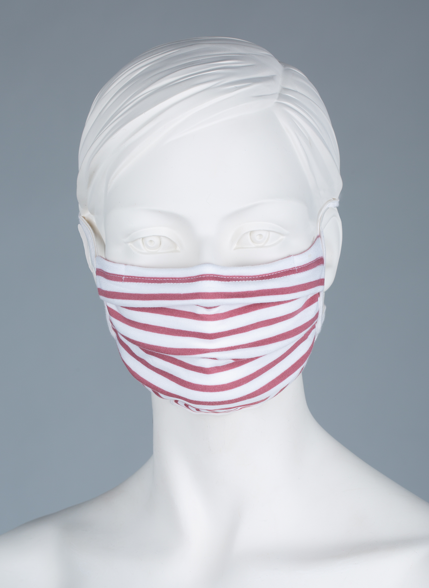 Wiederverwendbare Mund-Nasen-Maske Erwachsene Dreierpack Schwarz-Rot