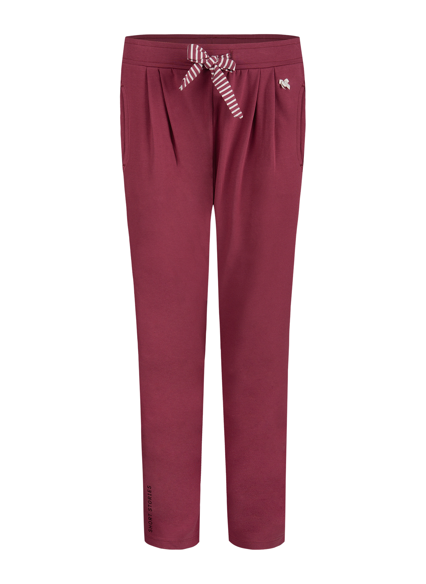 Damen-Loungehose Weinrot