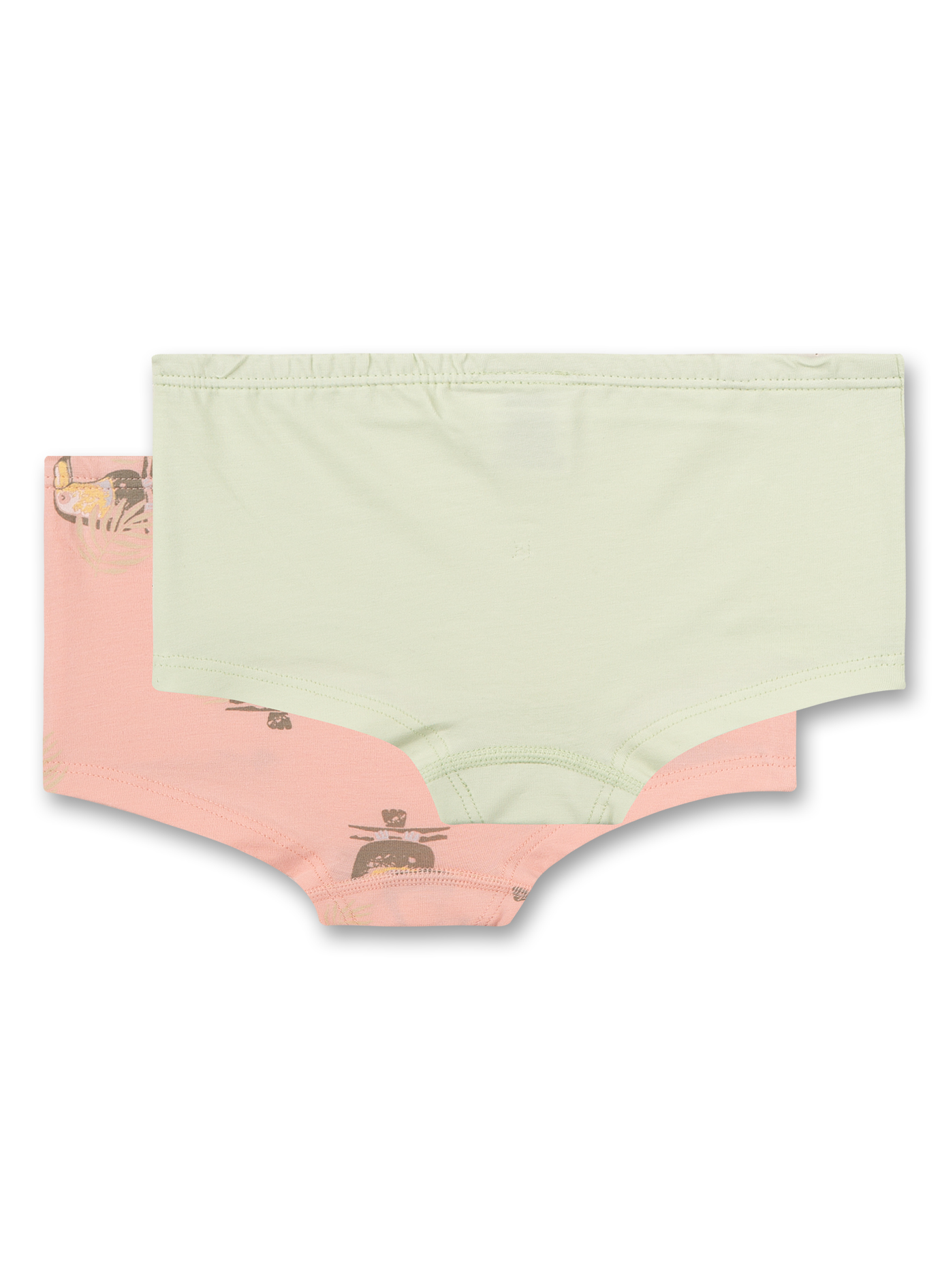 Mädchen-Cutbrief (Doppelpack) Rosa und Grün