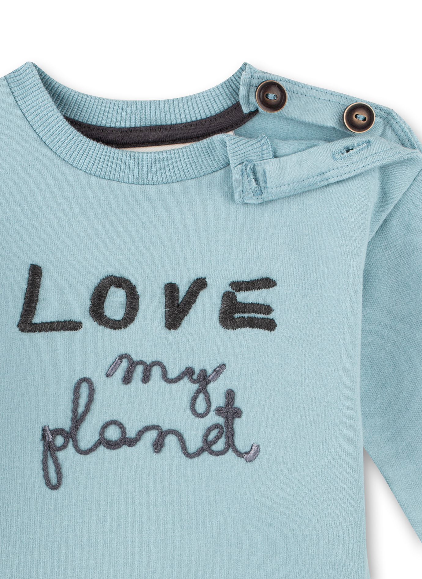 Jungen-Sweatshirt Hellblau