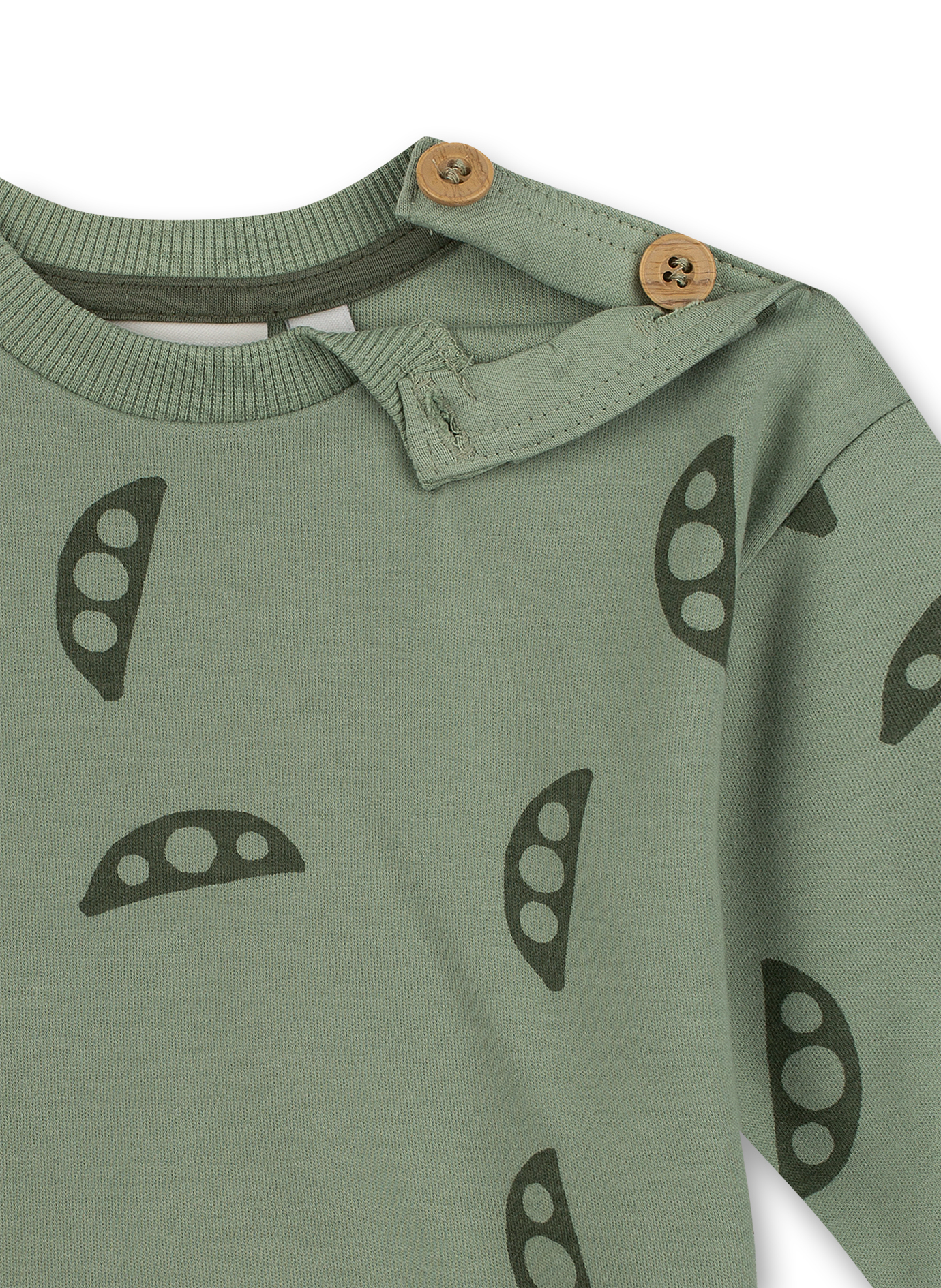 Jungen-Sweatshirt Grün