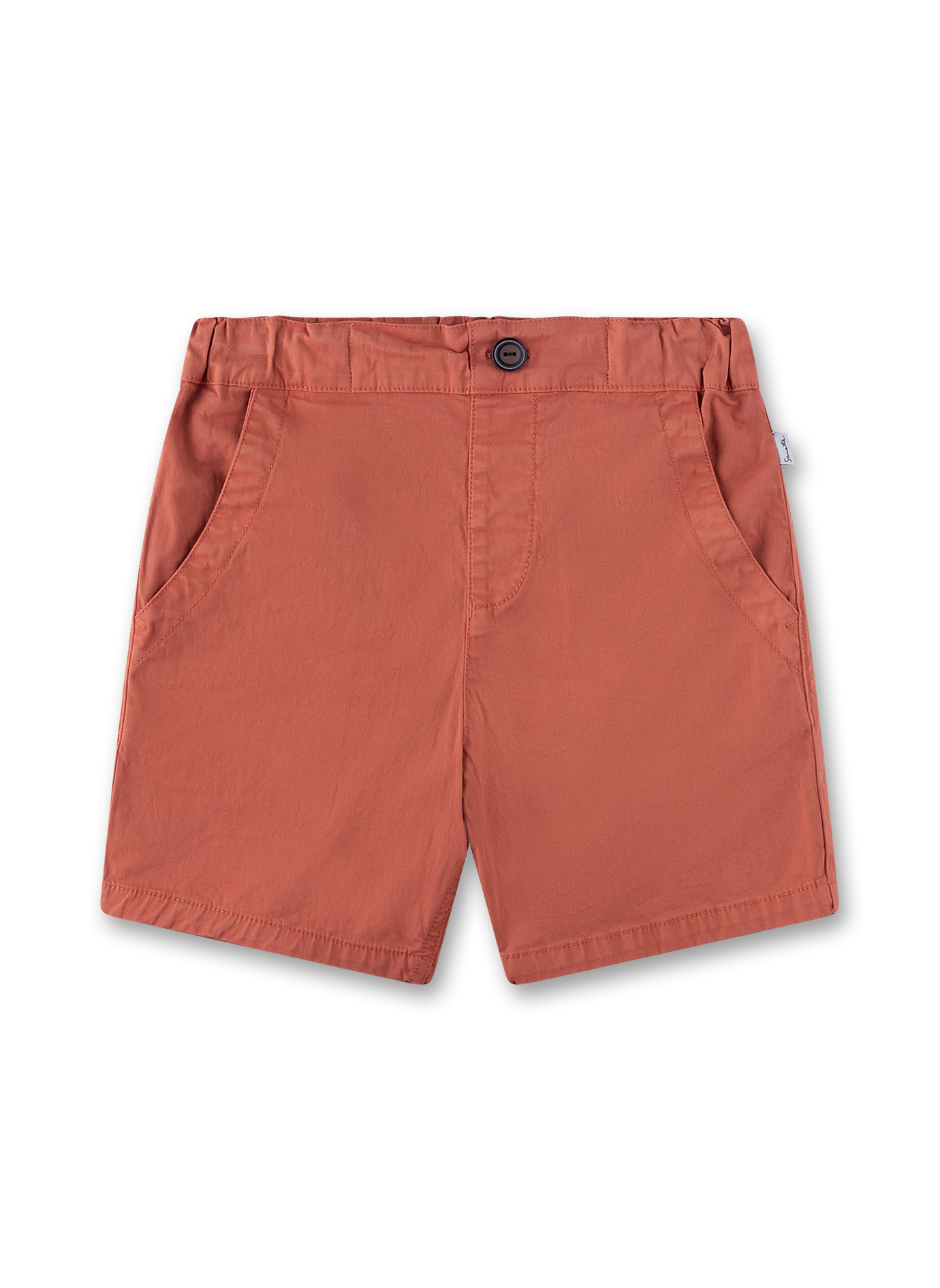 Jungen-Webshorts Rot