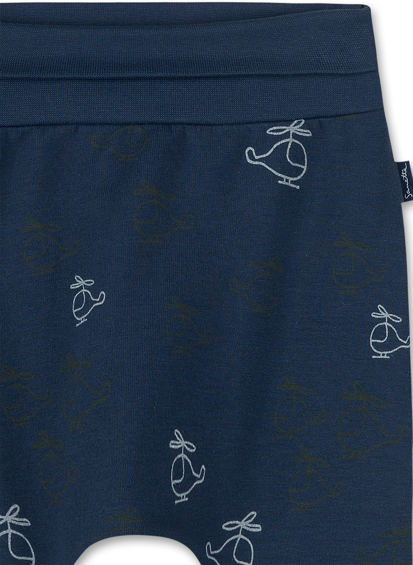 Jungen-Sweathose Blau Let's fly