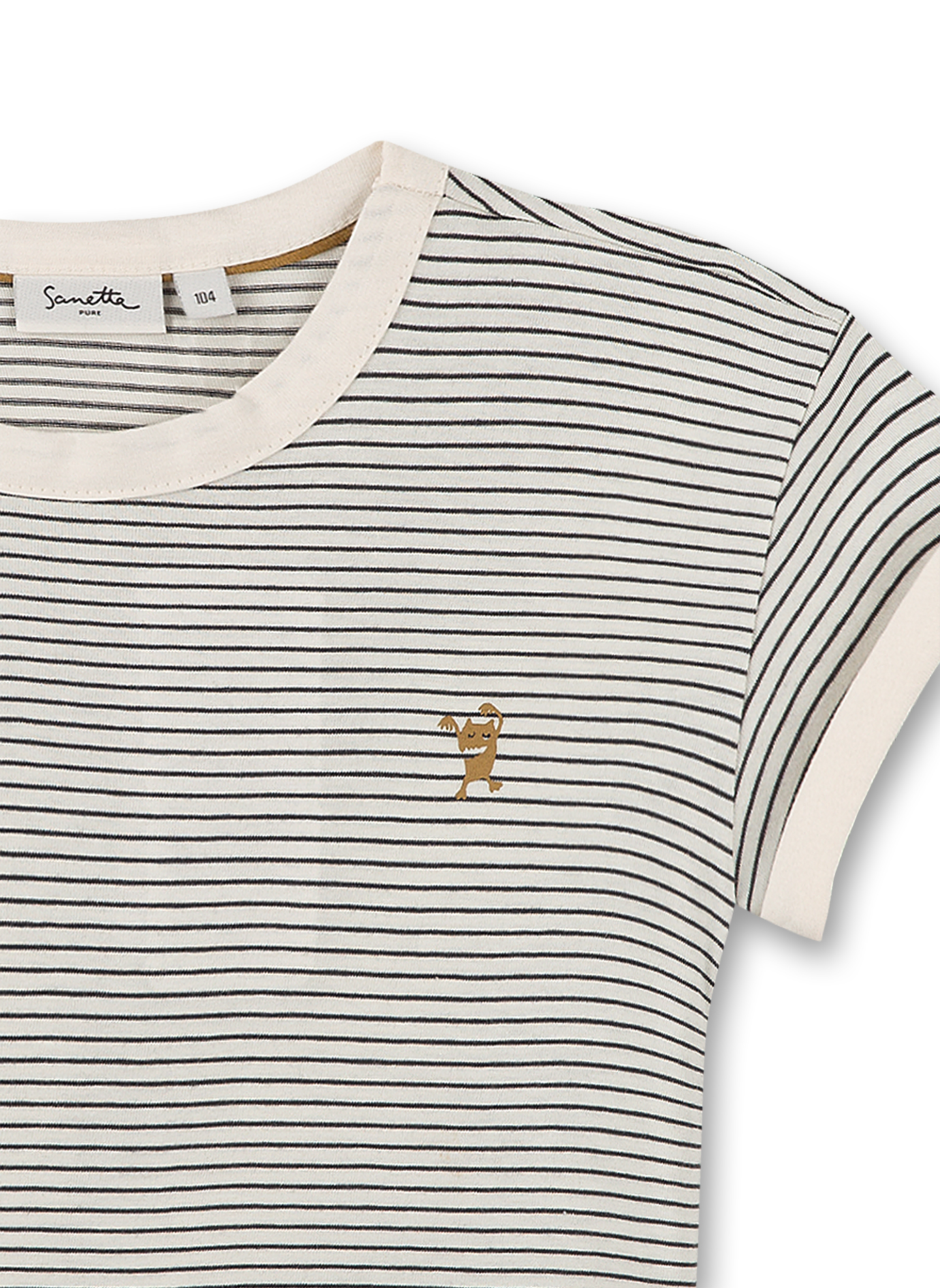 Unisex T-Shirt Off-White Ringel