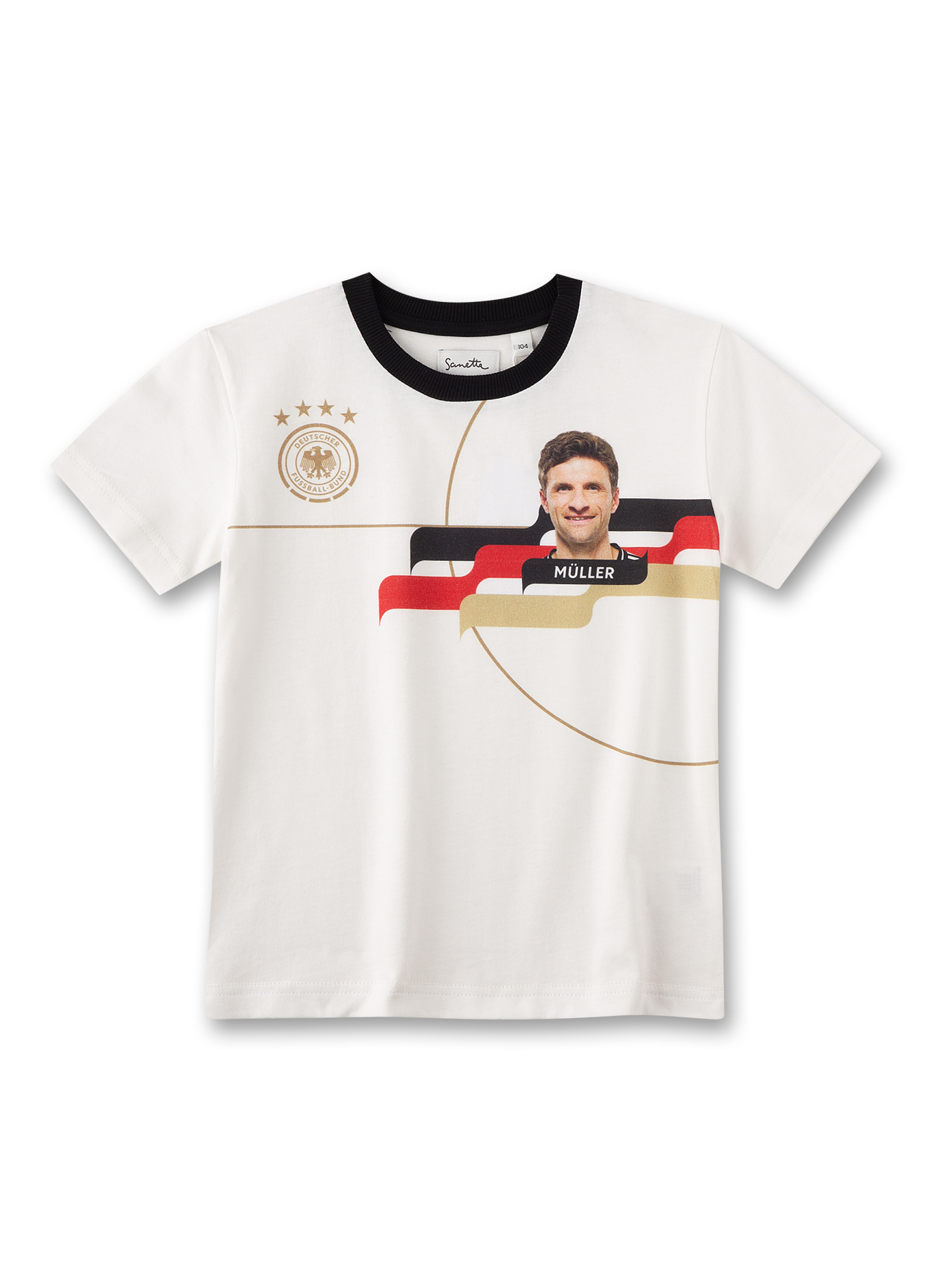 DFB-Fanshirt Müller Off-White