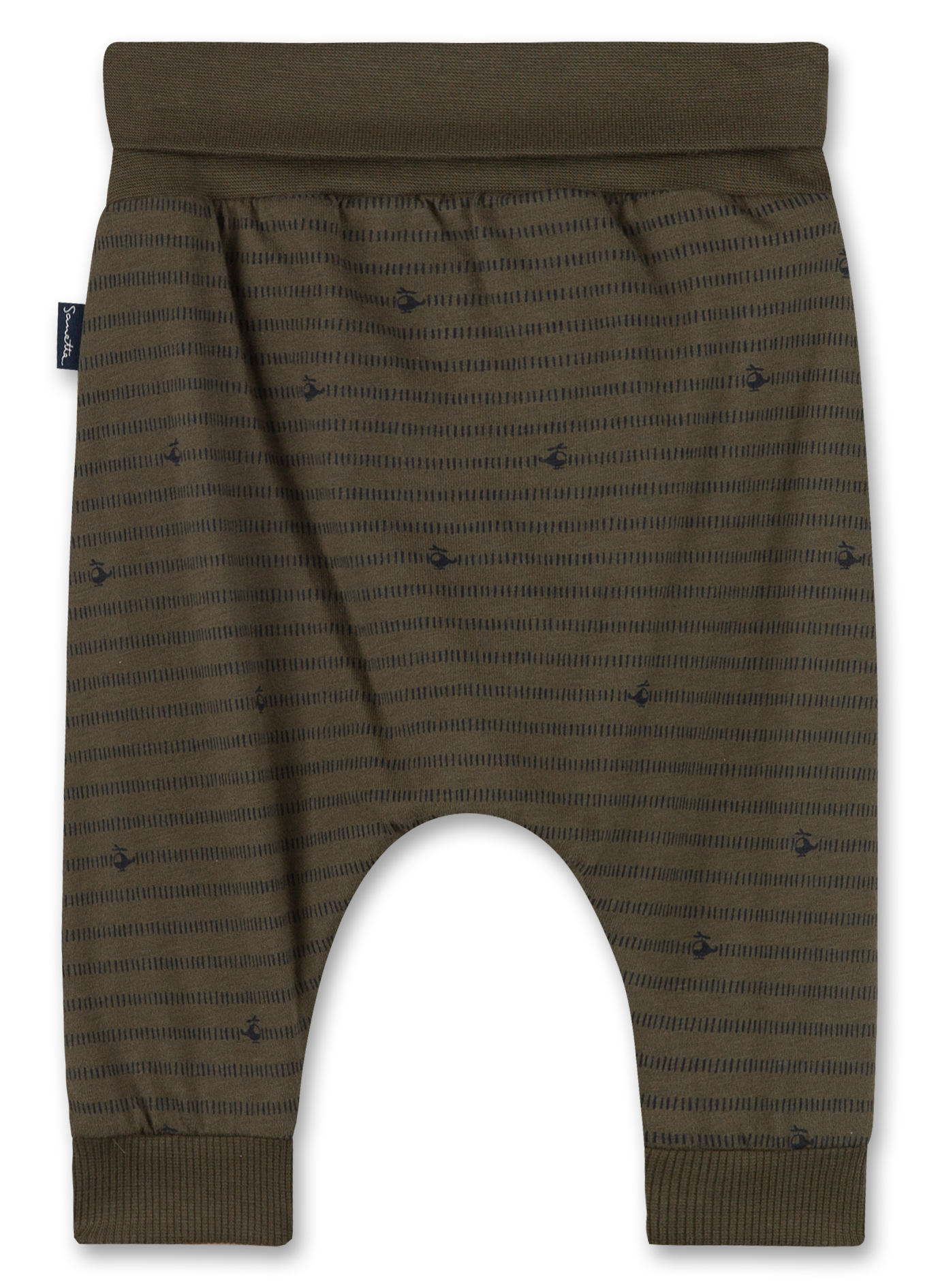 Jungen-Hose Grün Let's fly