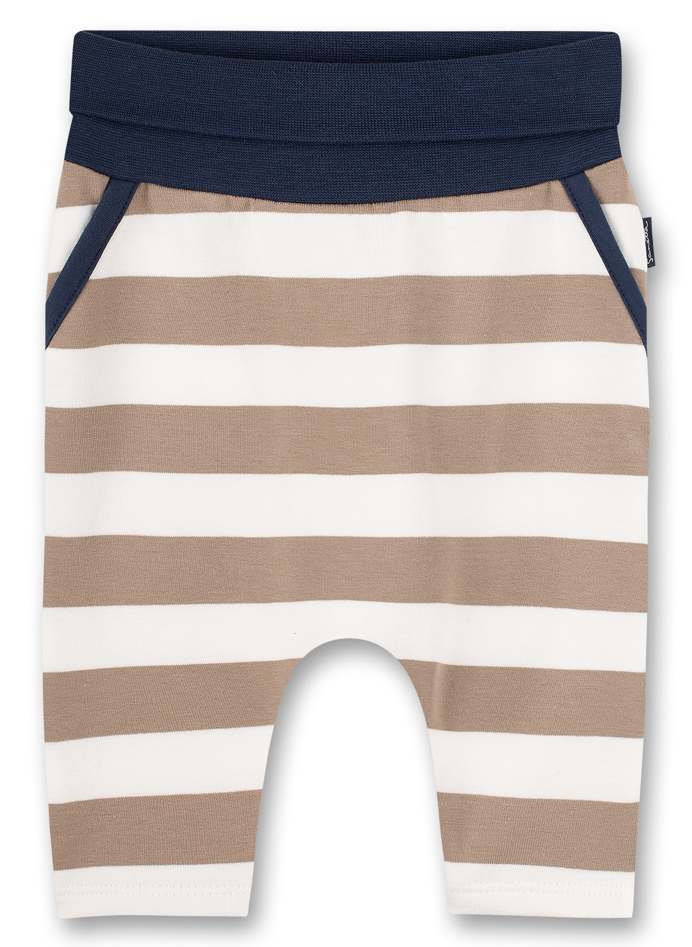 Jungen-Hose Off-White Ringel Family Elephant