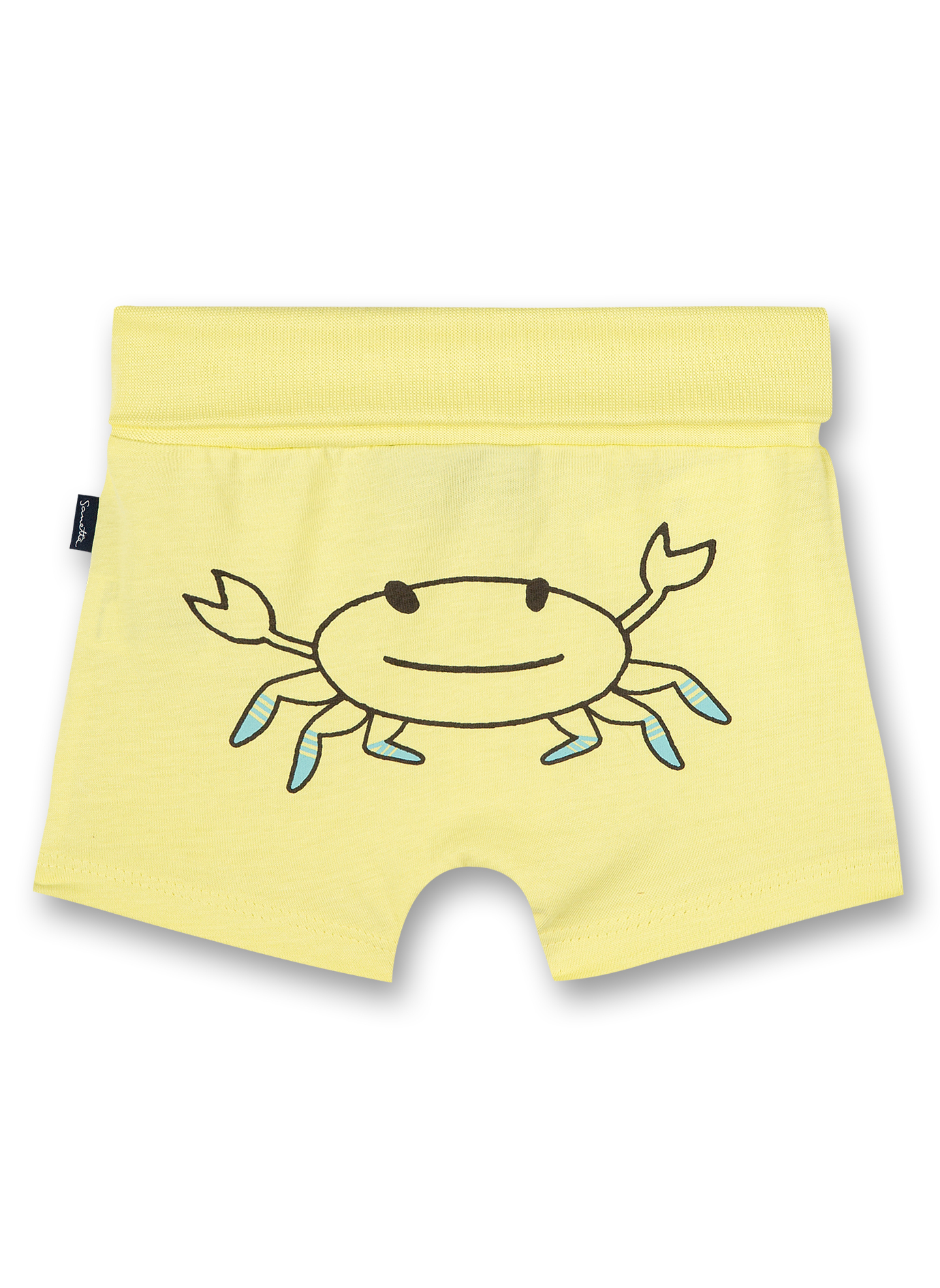 Jungen-Shorts Gelb Beach Crab