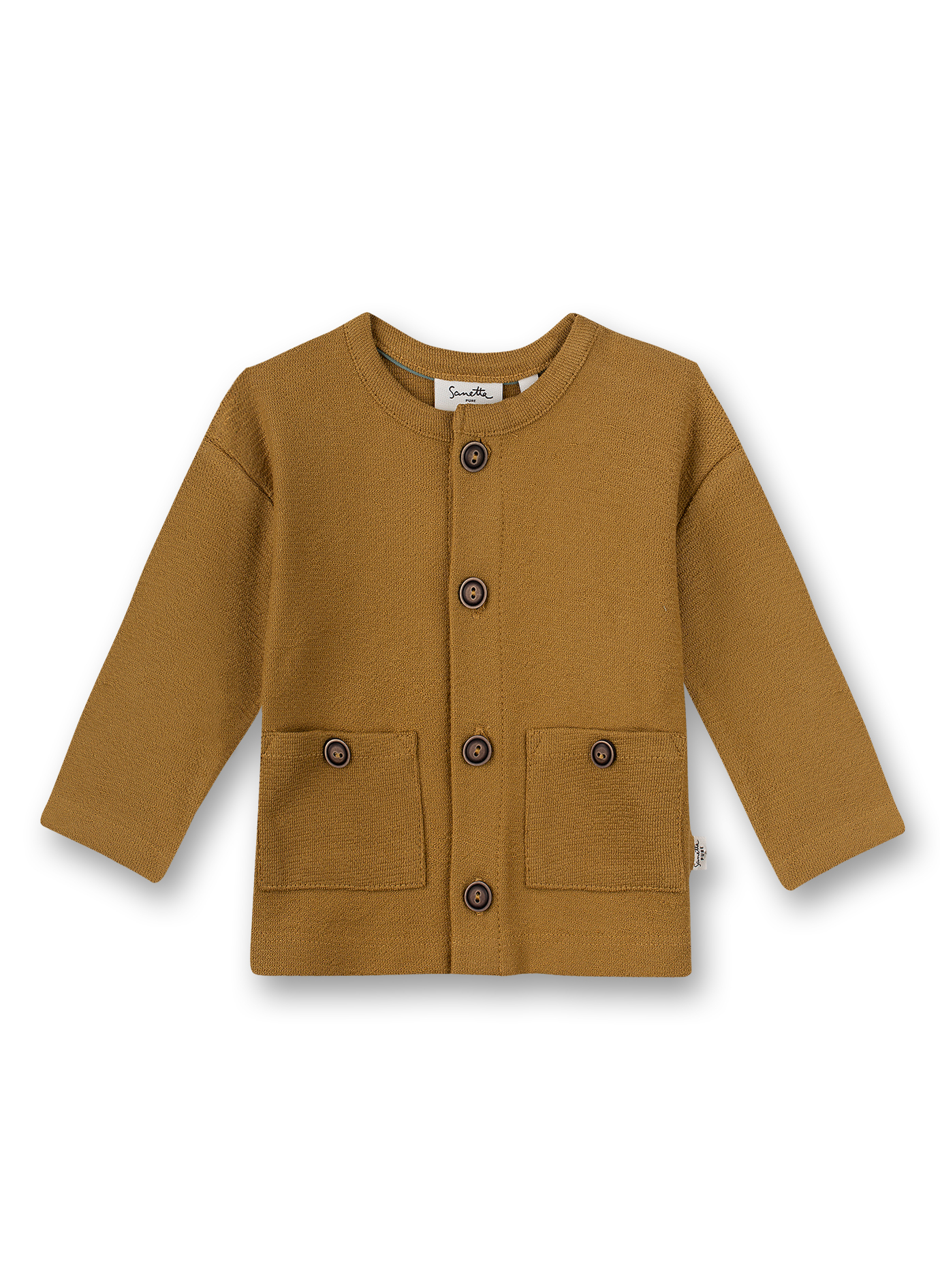 Unisex-Sweatjacke Gelb