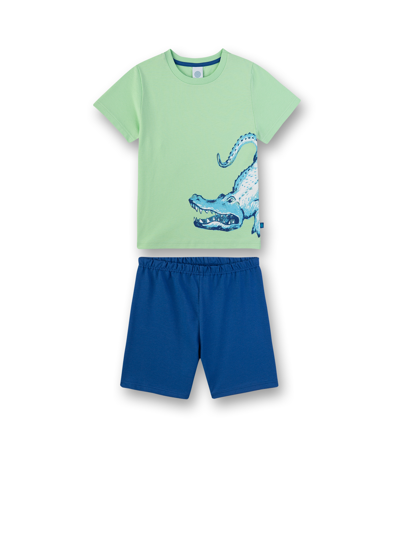 Jungen-Schlafanzug Grün Crocodile Island