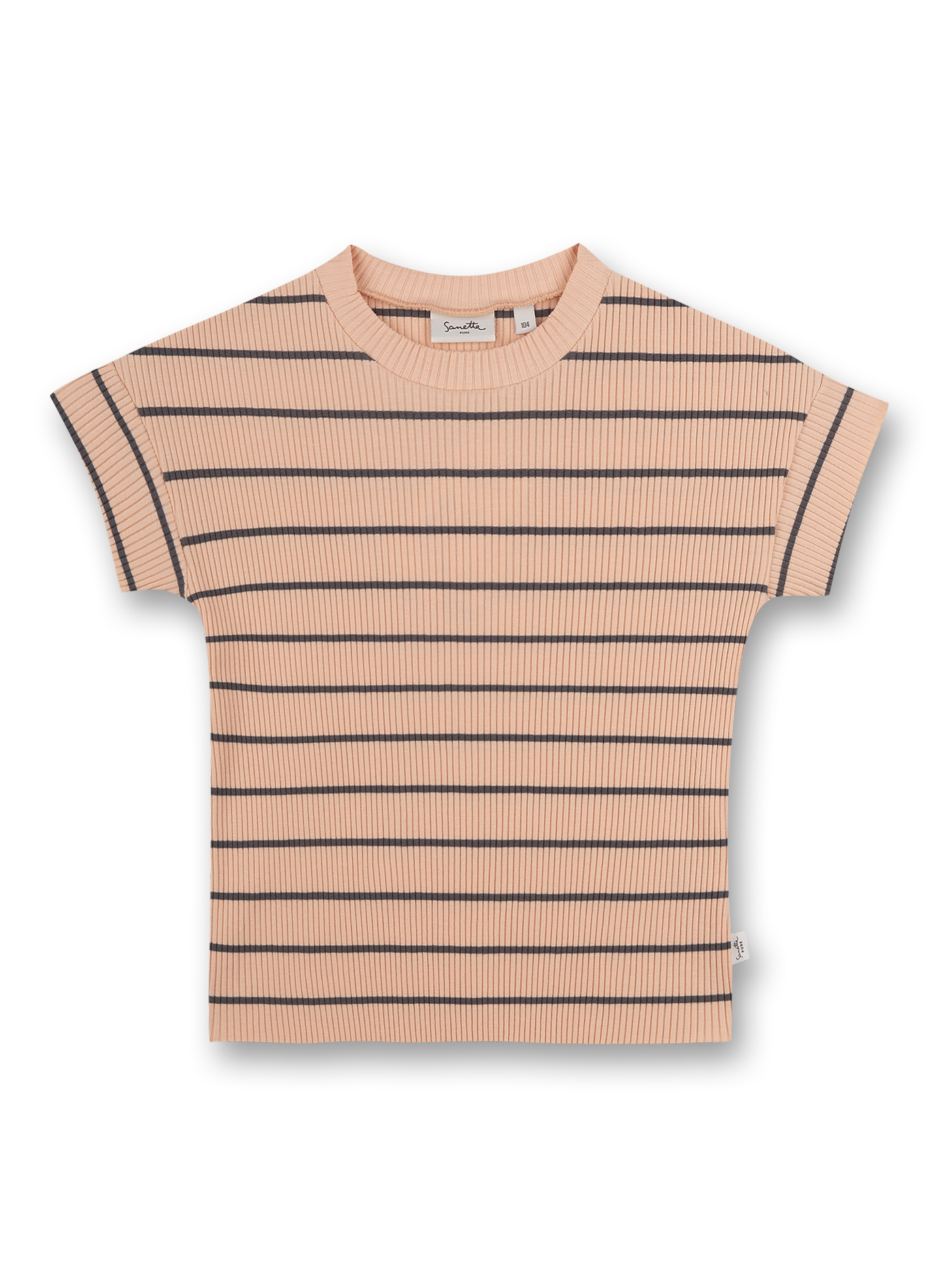 Mädchen T-Shirt Rosa Ringel