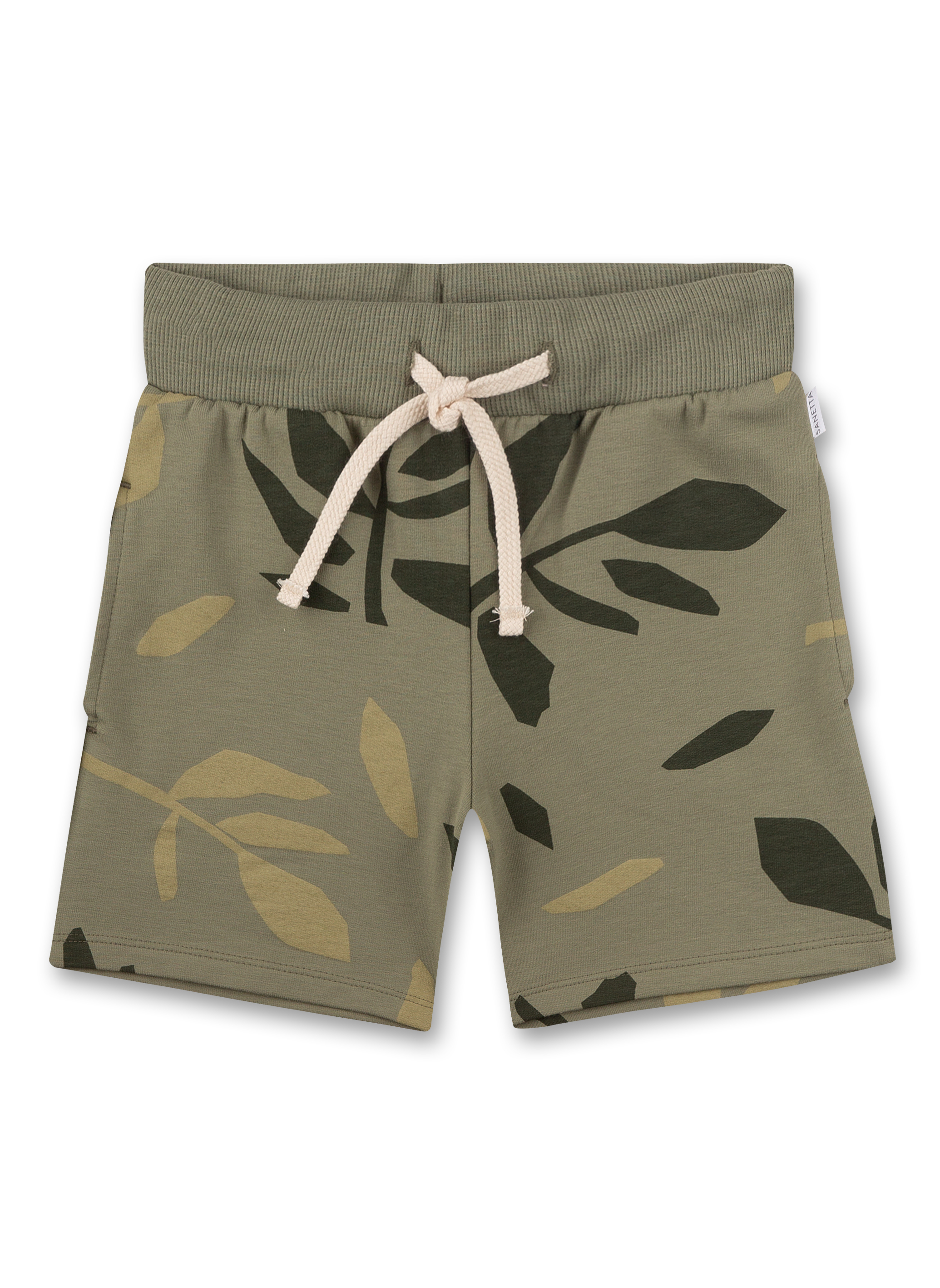 Jungen-Sweatshorts Grün