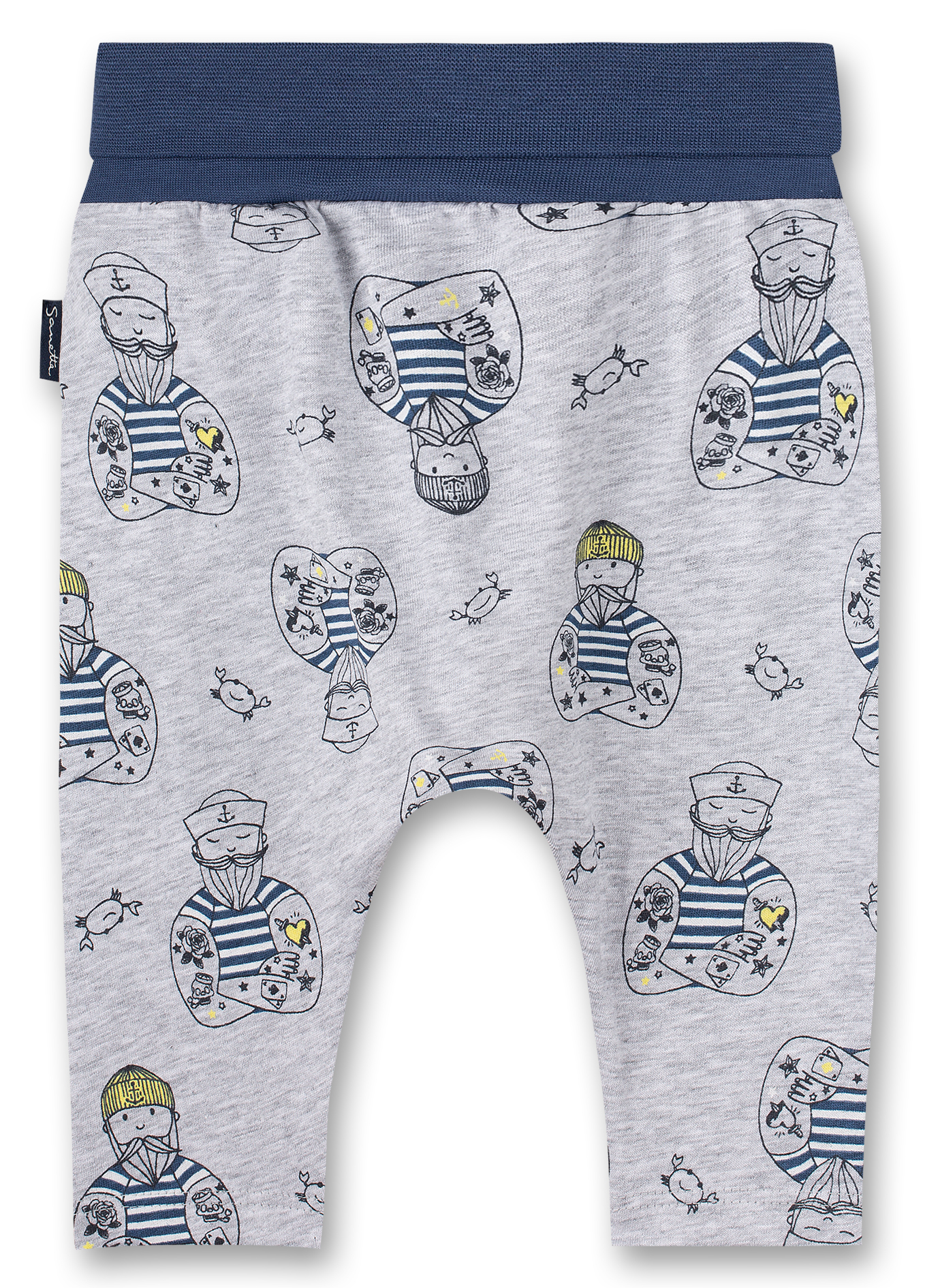 Jungen-Sweathose Graumelange Beach Crab